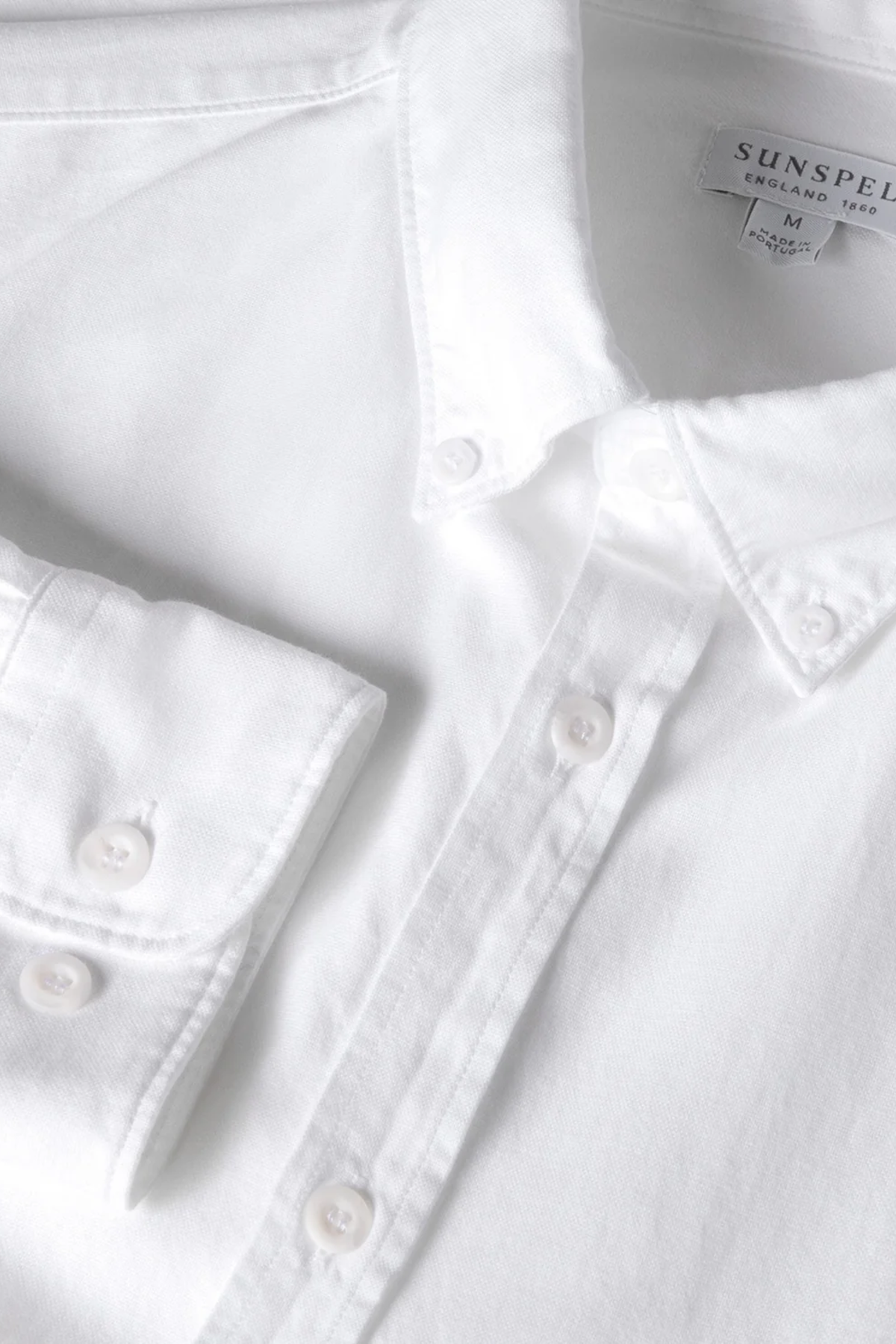 Button Down Oxford Shirt White