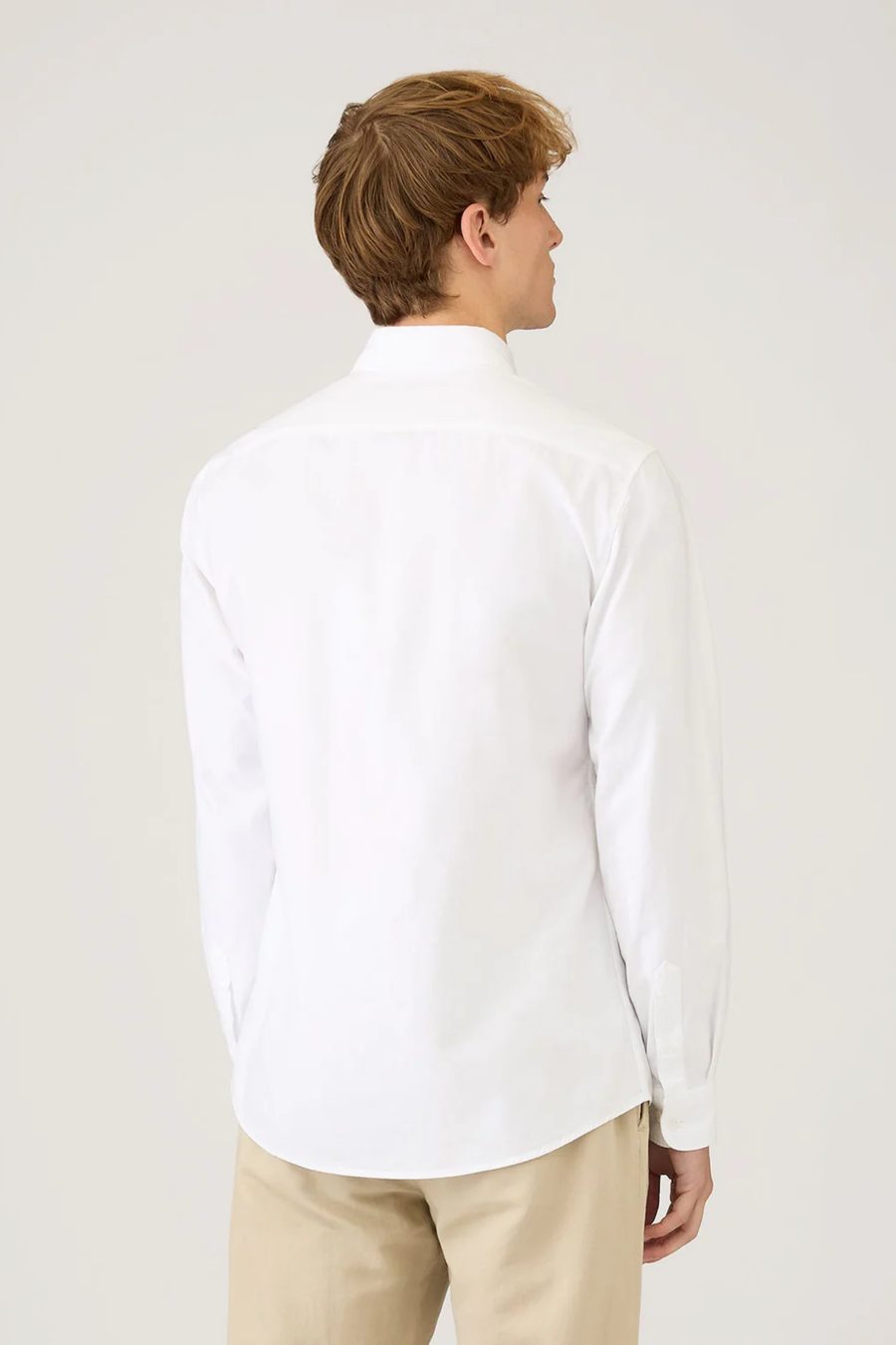 Button Down Oxford Shirt White