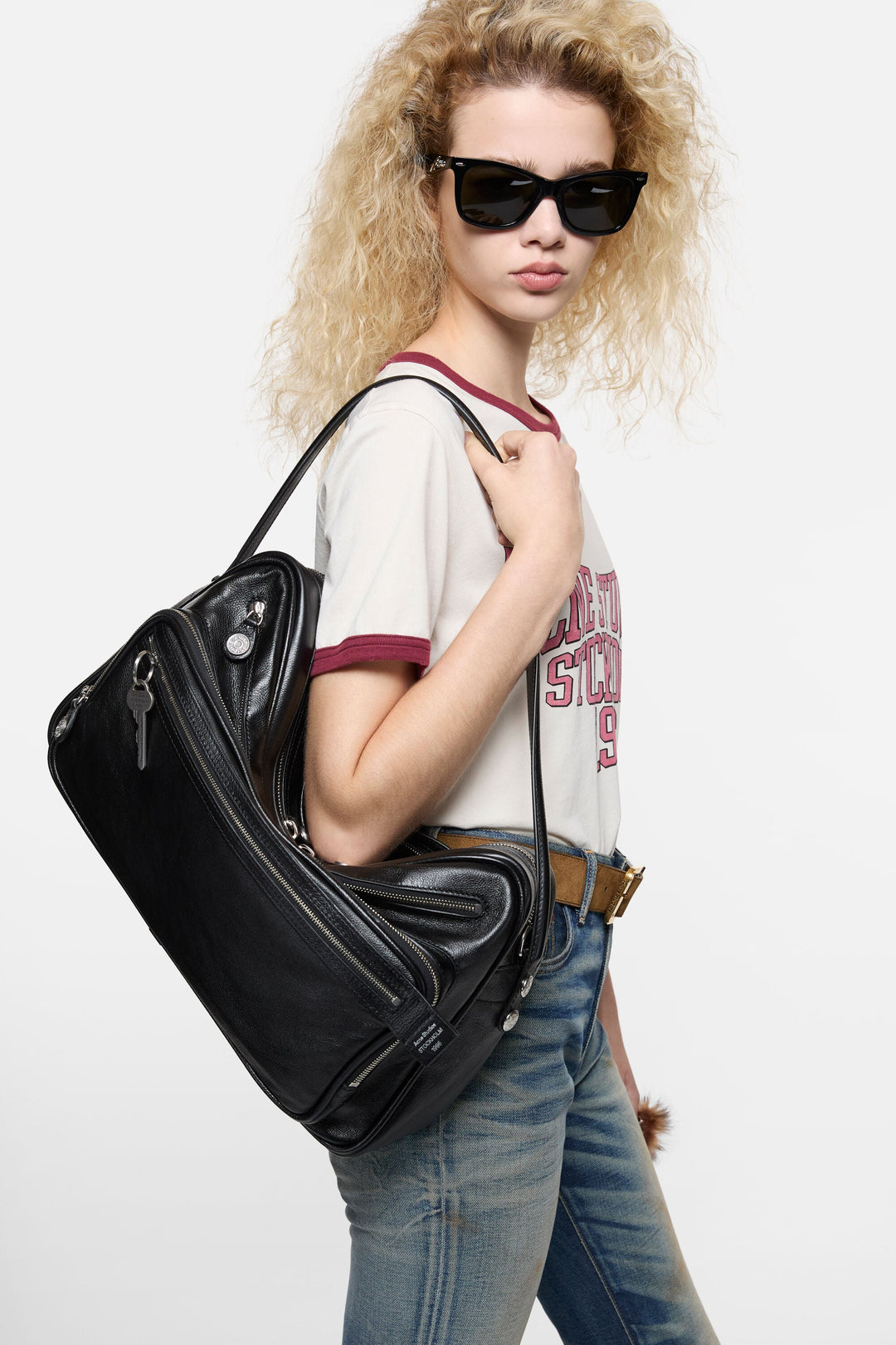 Camero Camera Shoulder Bag Black C