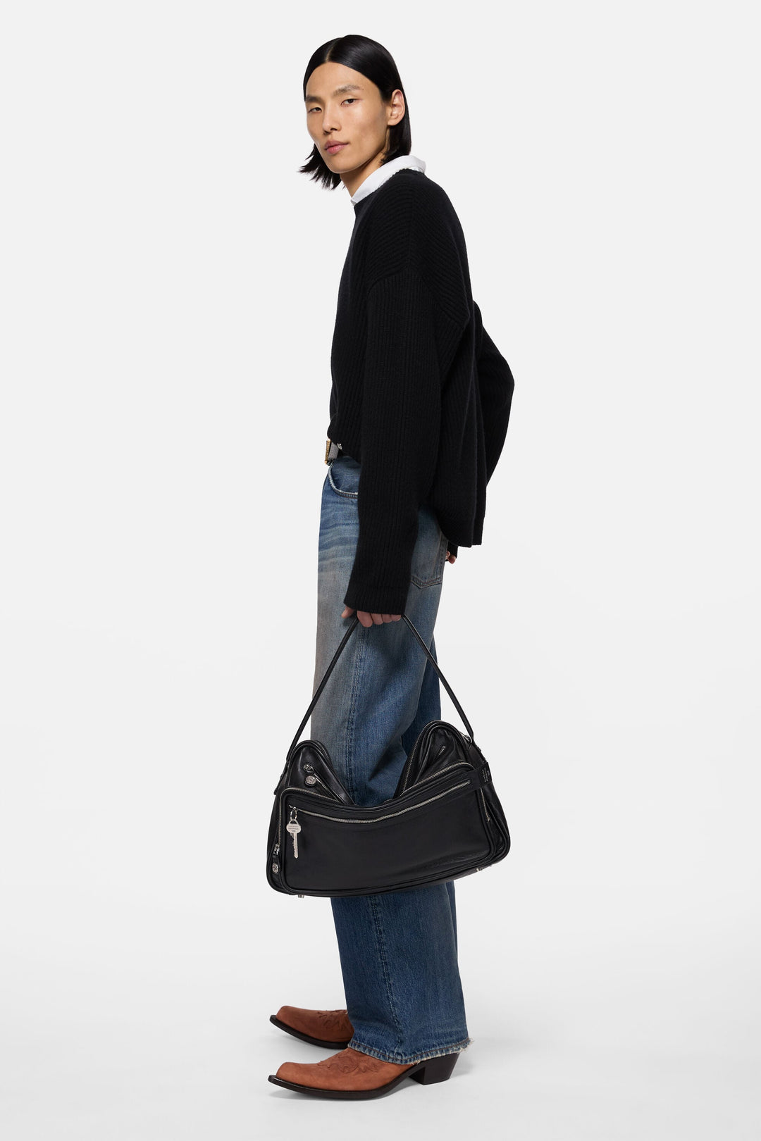 Camero Camera Shoulder Bag Black D
