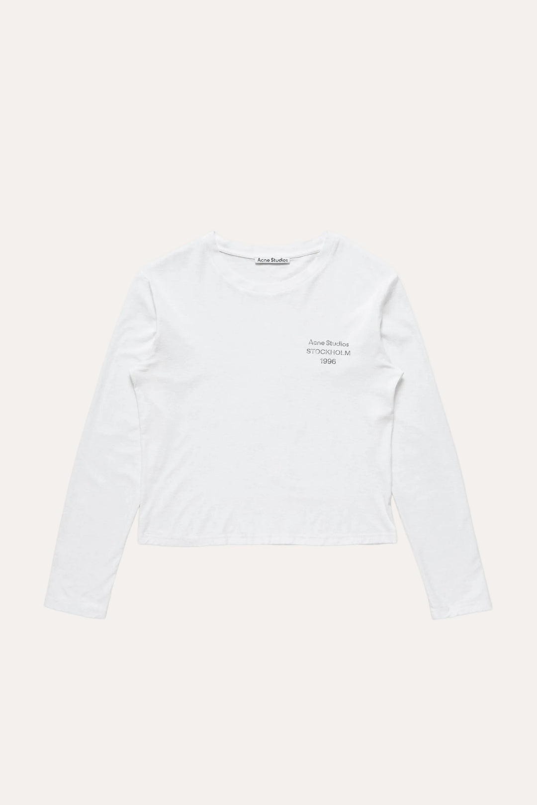 Distressed Logo T-Shirt Off White - packshot