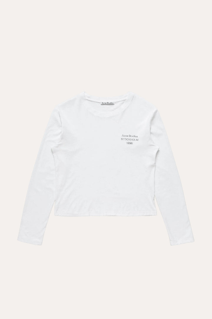 Distressed Logo T-Shirt Off White - packshot