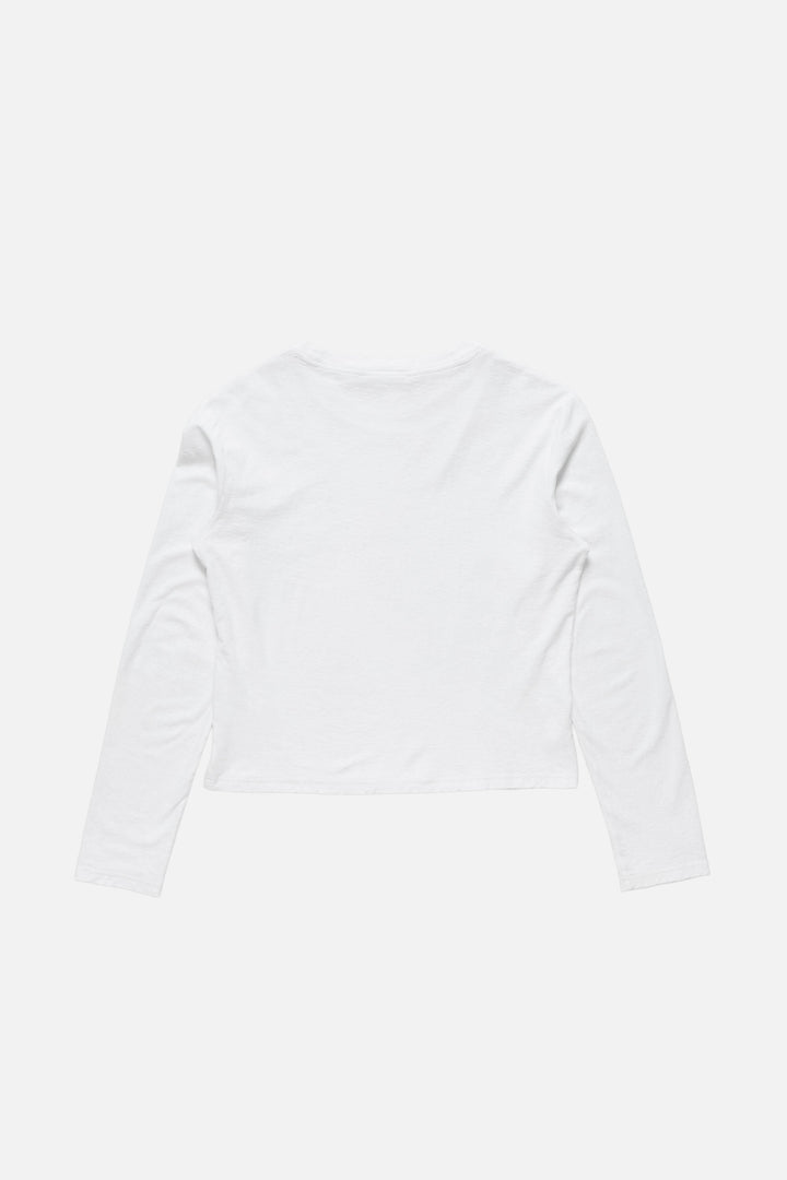 Distressed Logo T-Shirt Off White