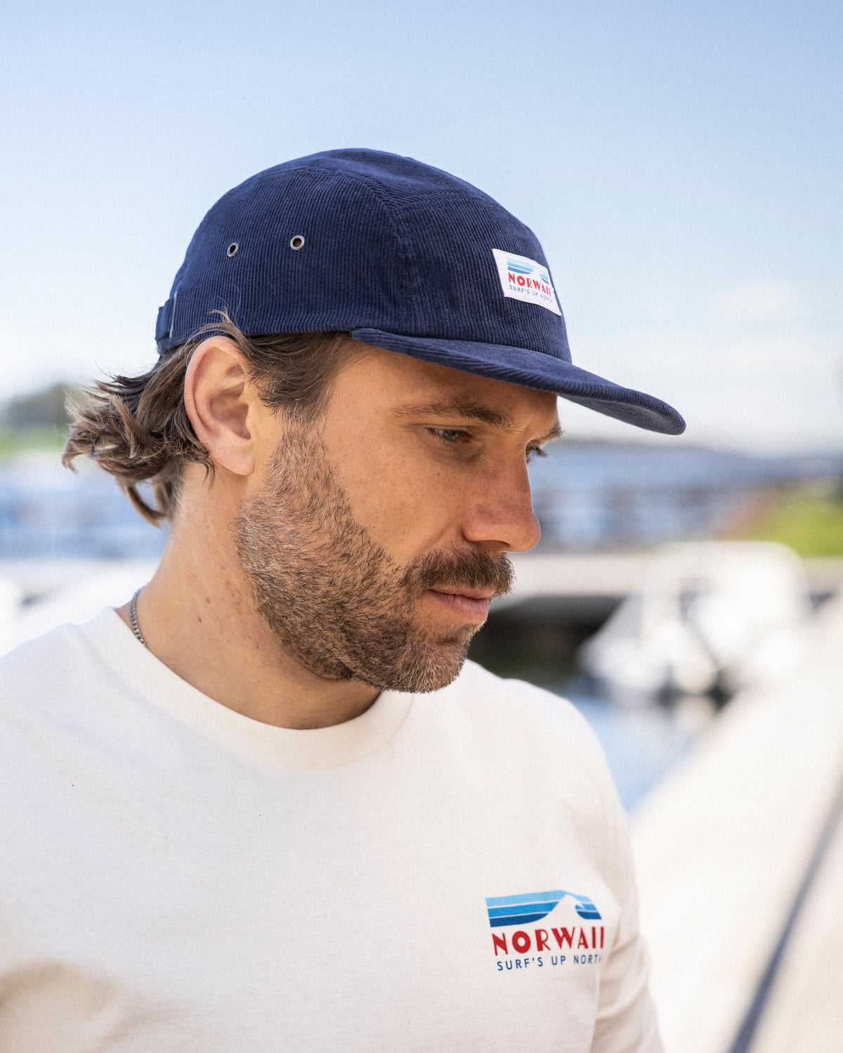 Con Corde Oxford Navy Caps fra Norwaii