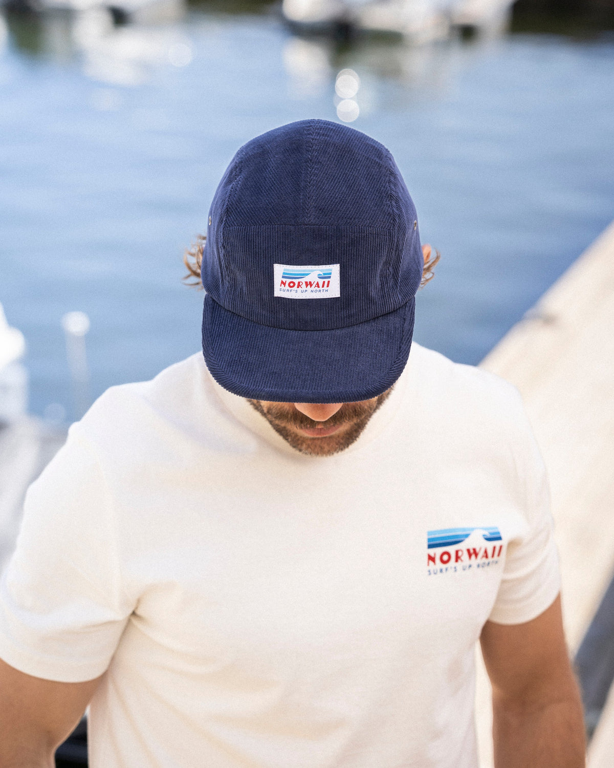 Con Corde Oxford Navy Caps fra Norwaii