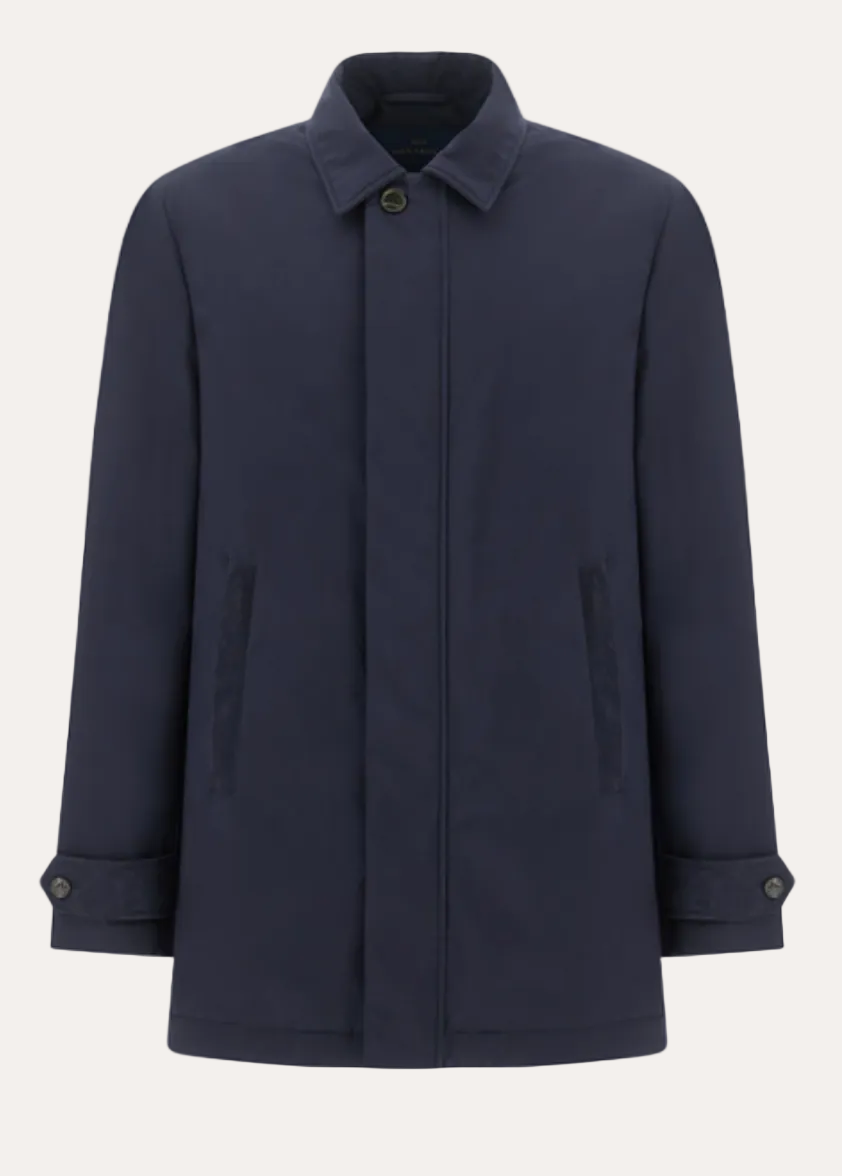 Typhoon Platinum Woven Carcoat Jacket Navy