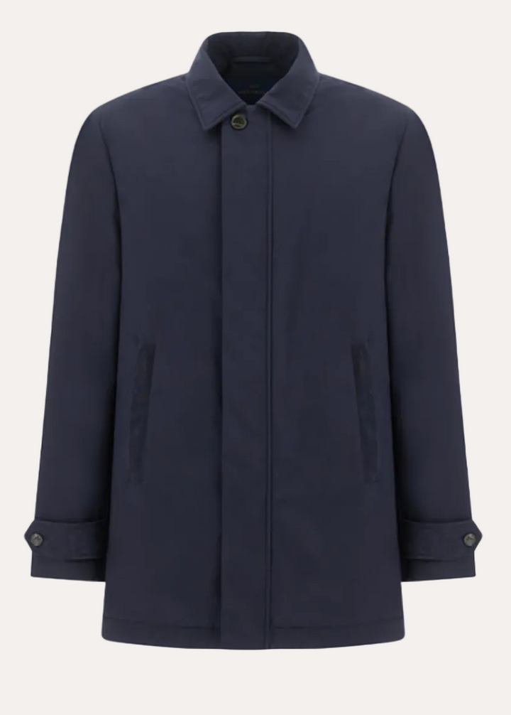 Typhoon Platinum Woven Carcoat Jacket Navy