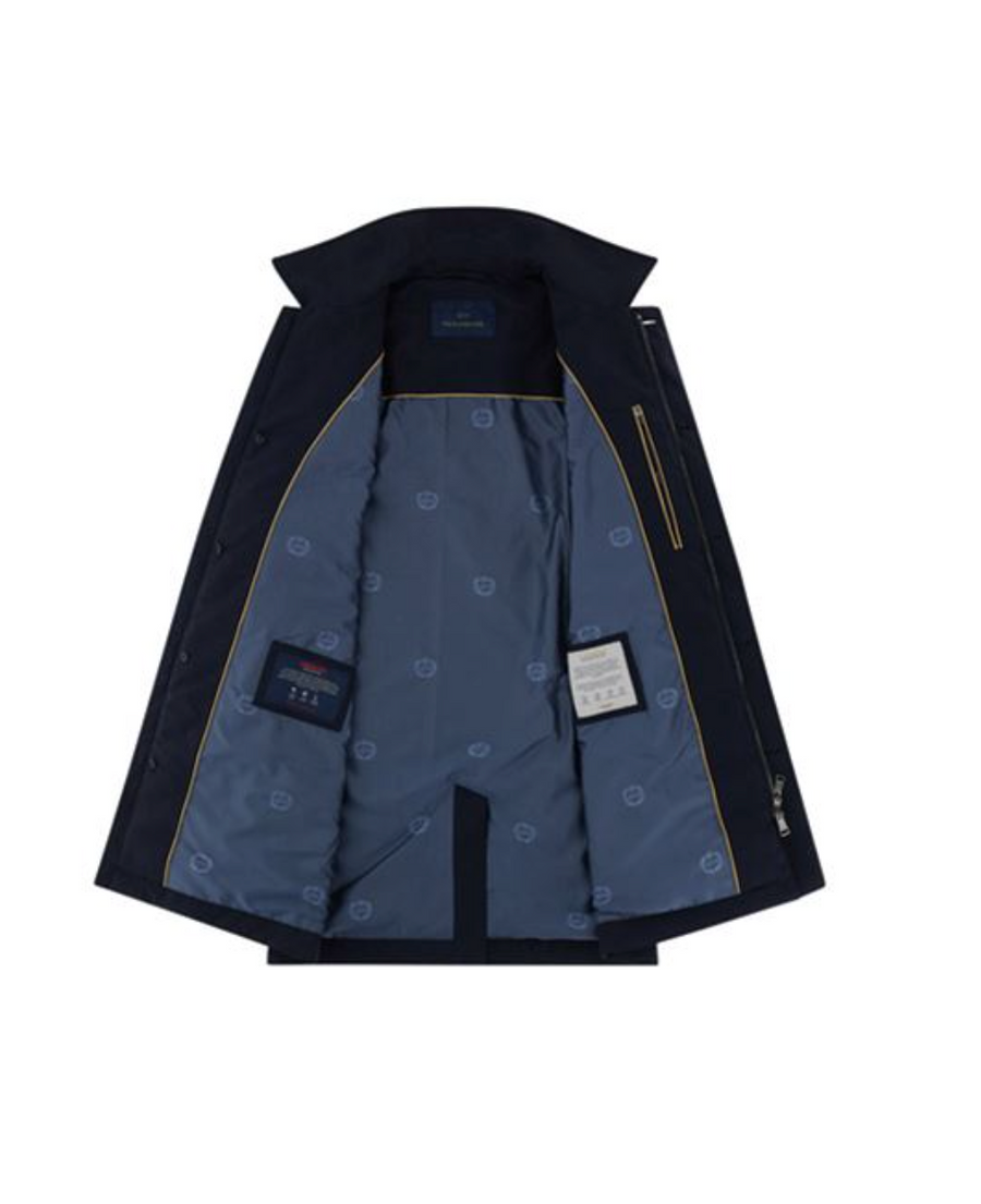 Typhoon Platinum Woven Carcoat Jacket Navy