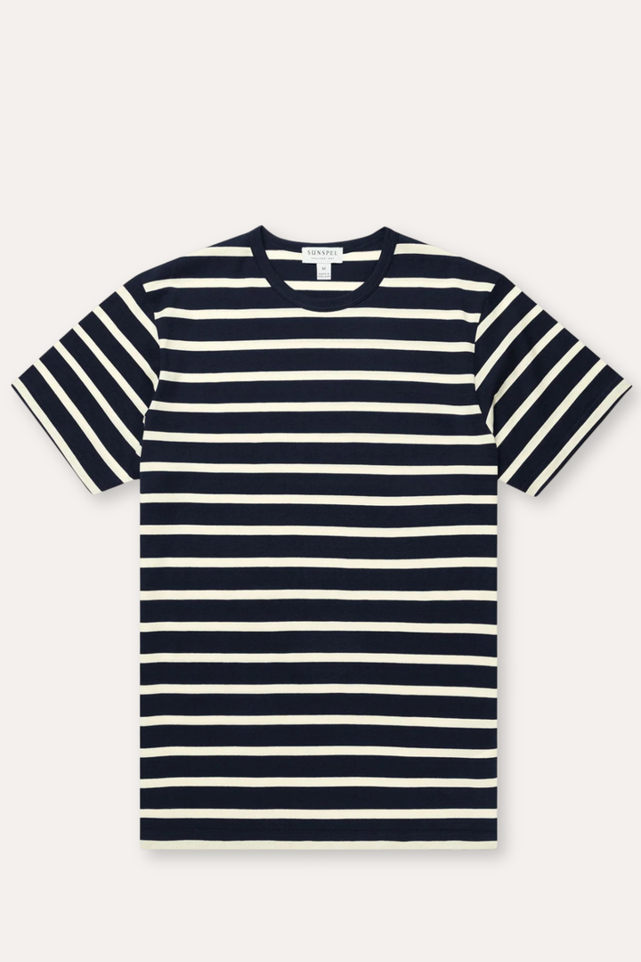 Classic T-Shirt Navy/Ecru