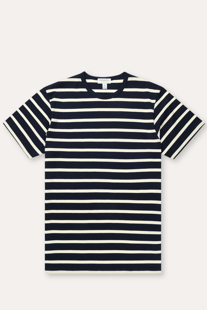 Classic T-Shirt Navy/Ecru Breton