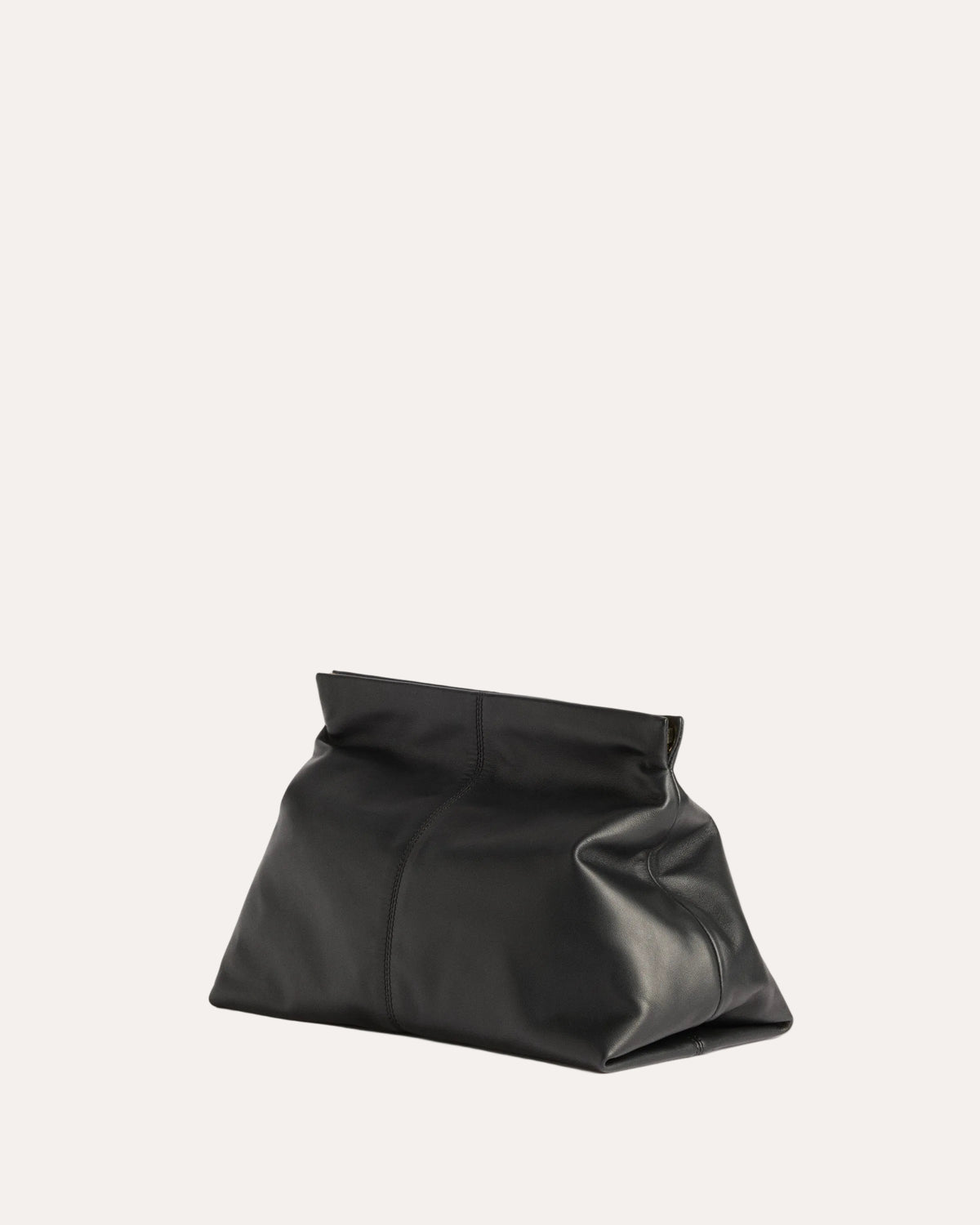 Clay Clutch Black - packshot side