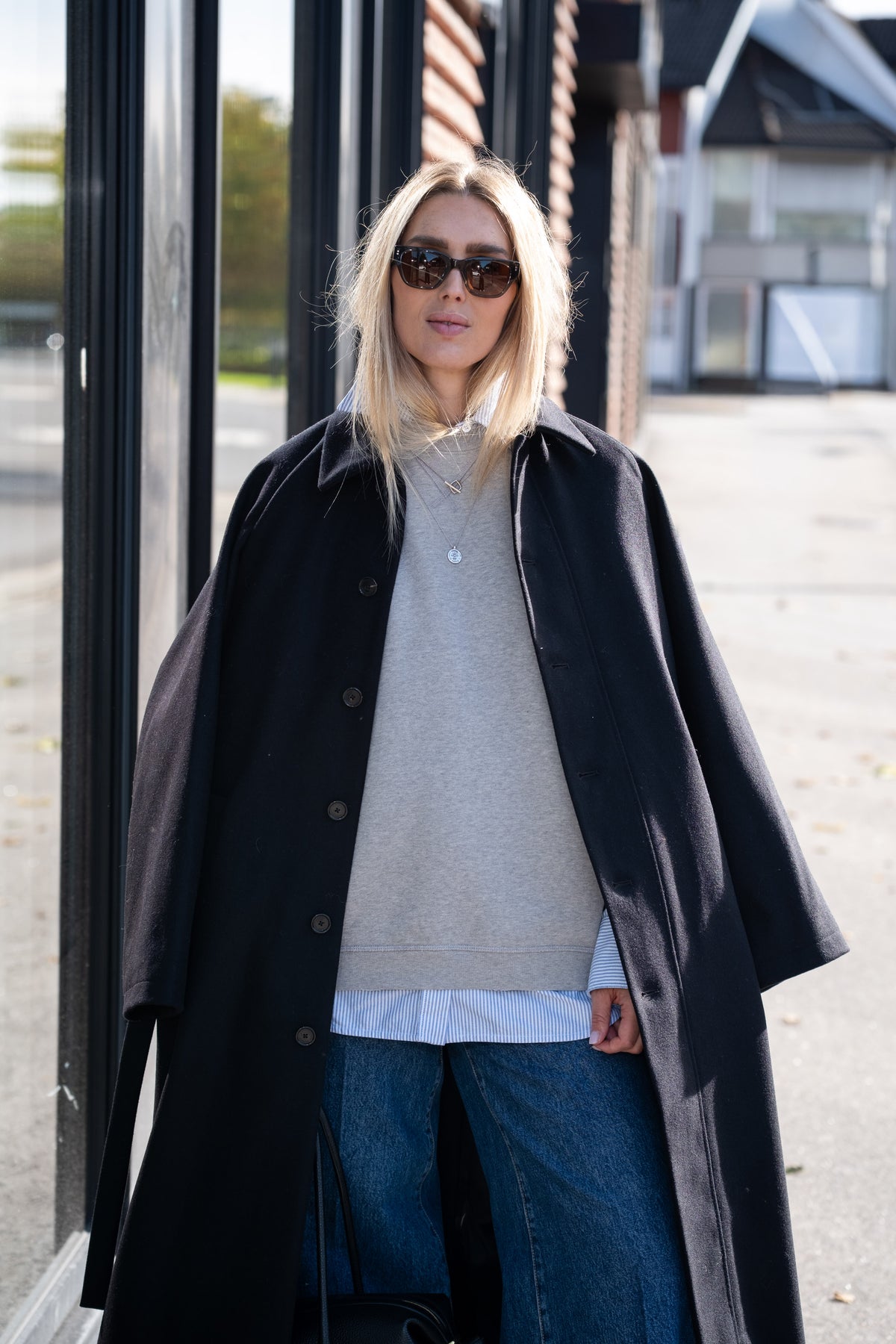 Coat Ovidio Caramal Black