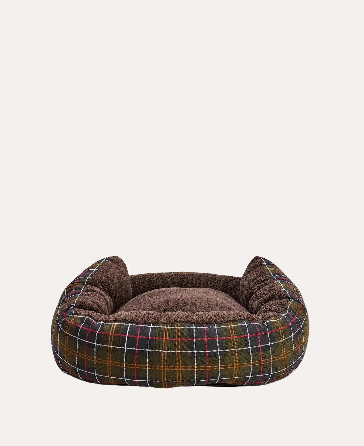 Dog Snuggle Bed 35" Classic Tartan