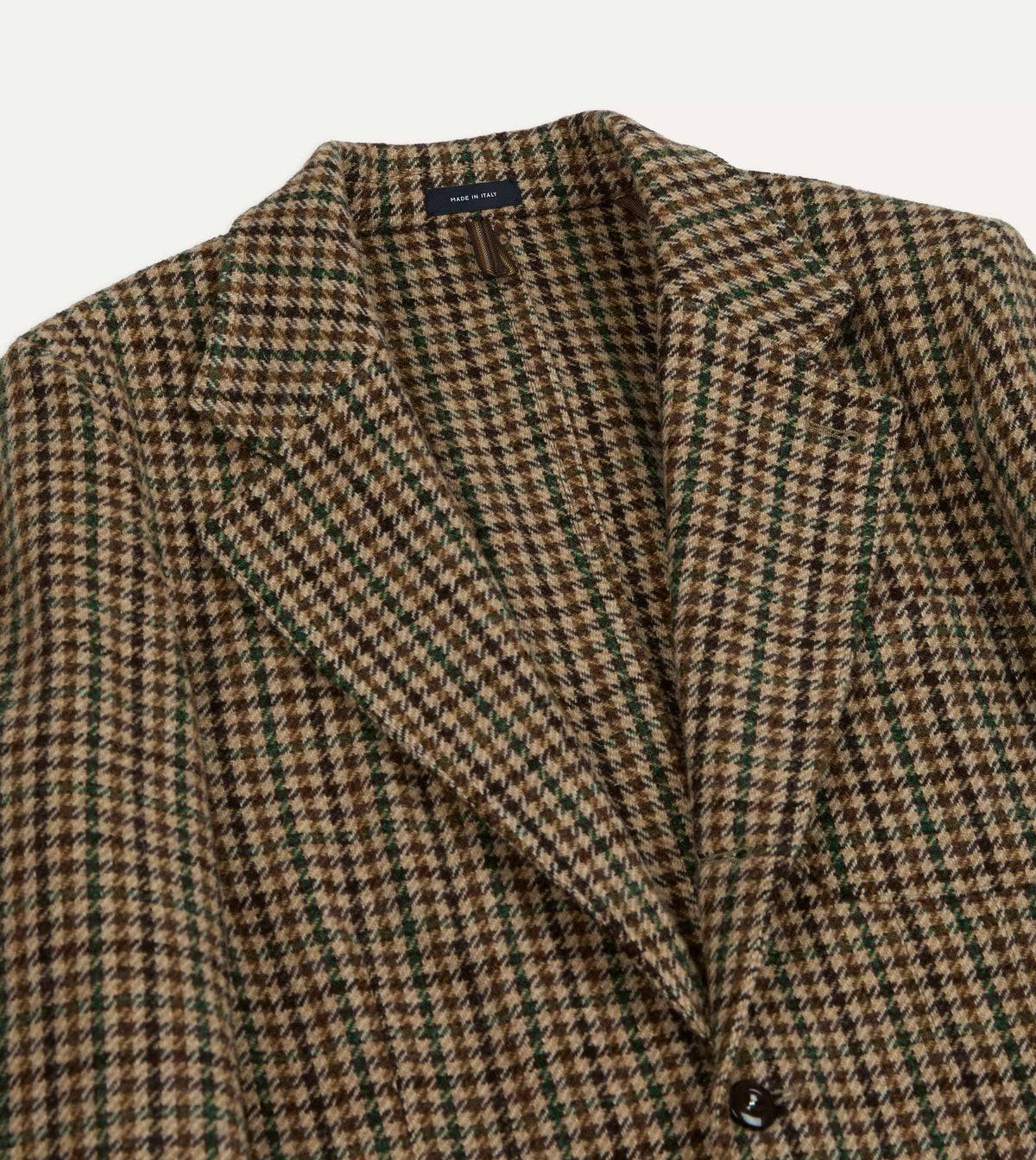 MKVII Tweed Houndcheck Games Blazer Brown and Green