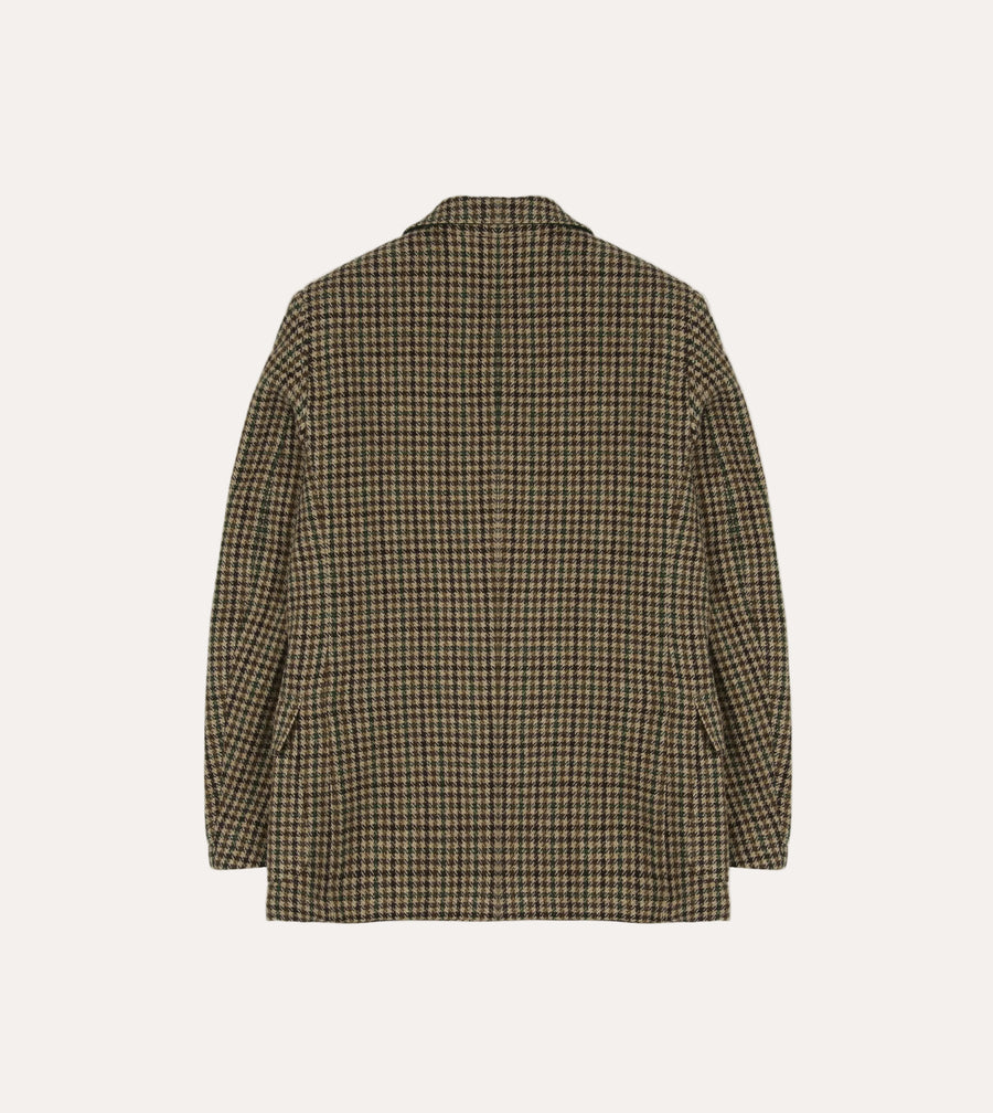 MKVII Tweed Houndcheck Games Blazer Brown and Green