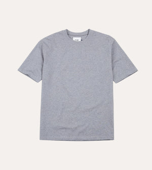 Cotton Crew Neck Hiking T-Shirt Grey