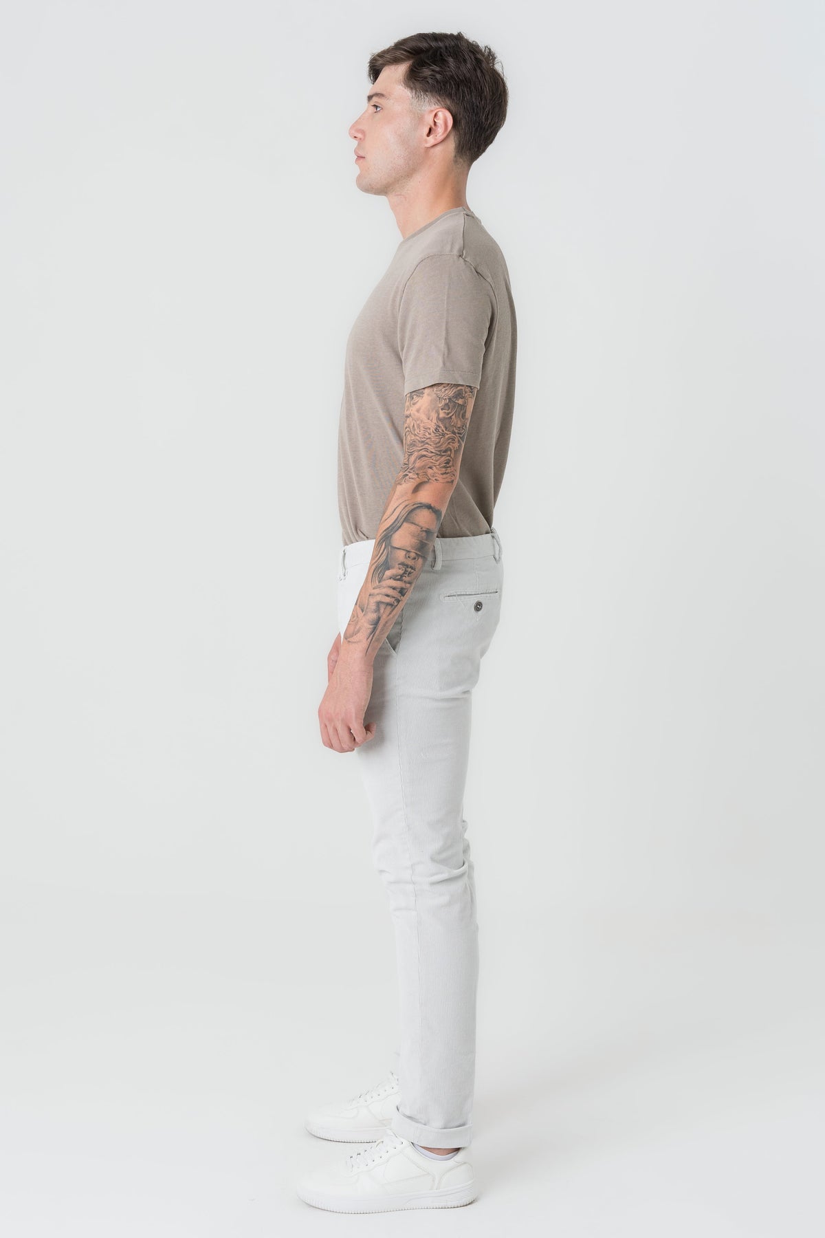 Pantalone Corduroy Ivory – B Settecento