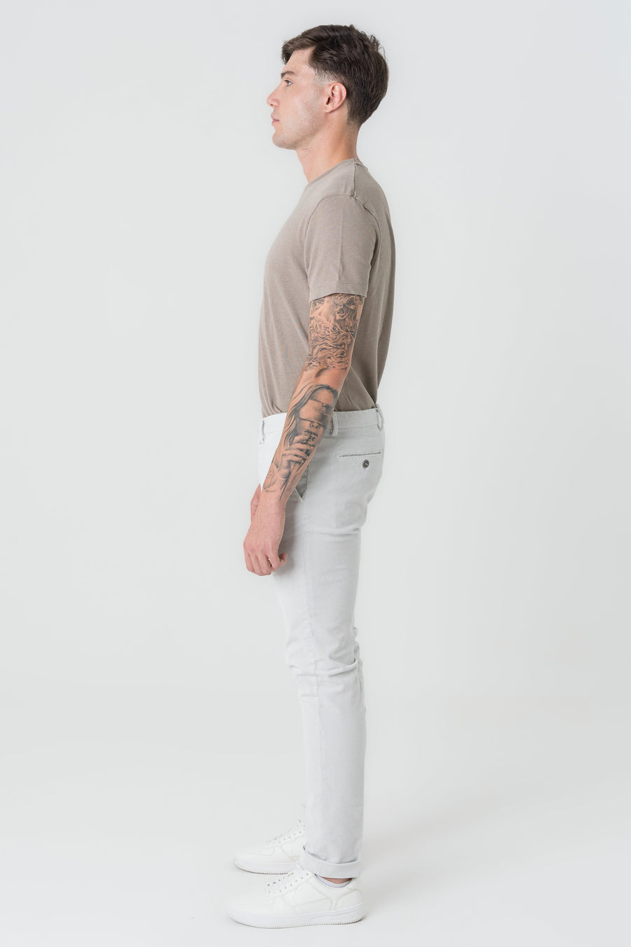 Pantalone Corduroy Ivory – B Settecento