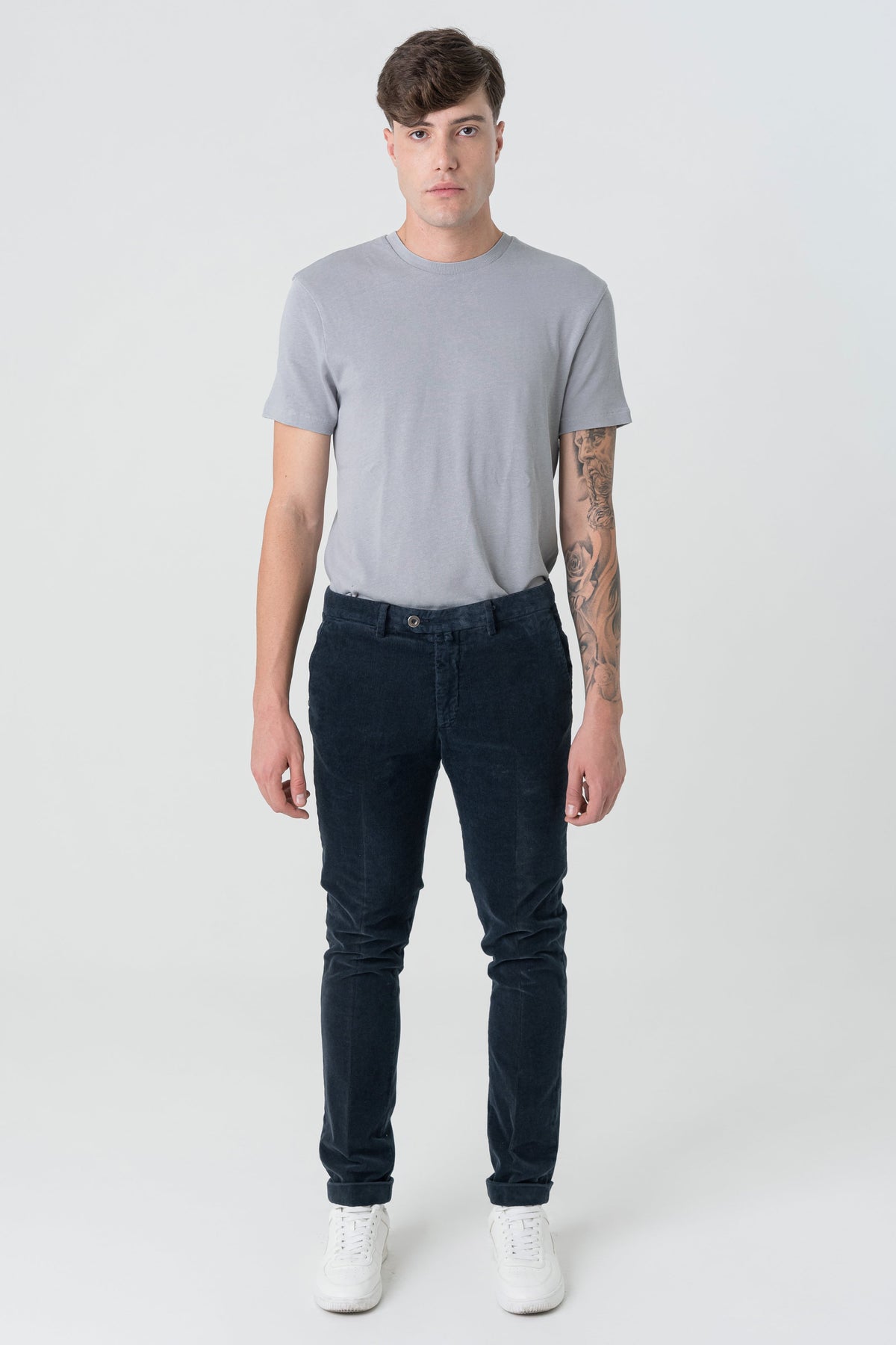 Pantalone Corduroy Navy – B Settecento