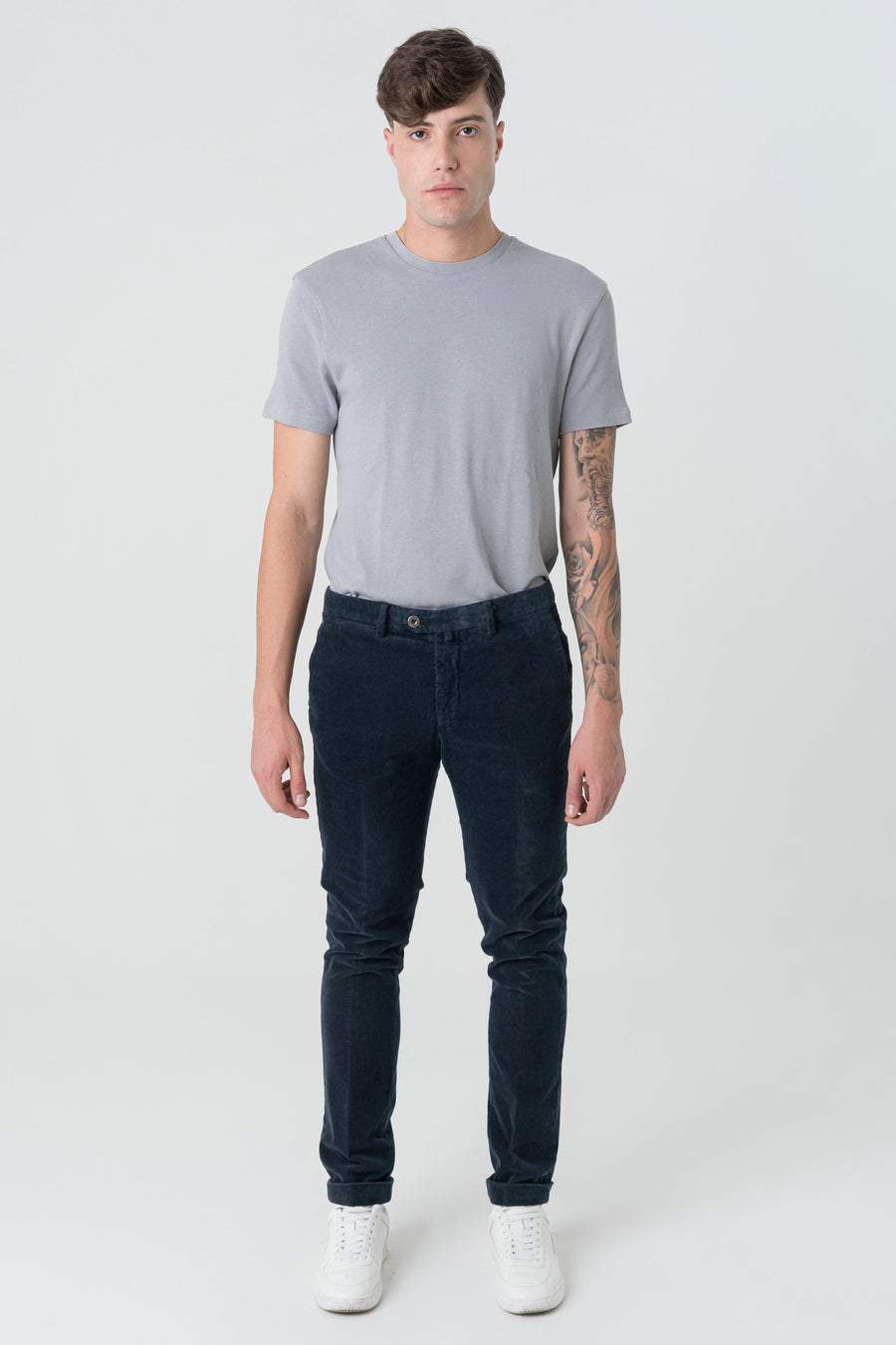 Pantalone Corduroy Navy – B Settecento