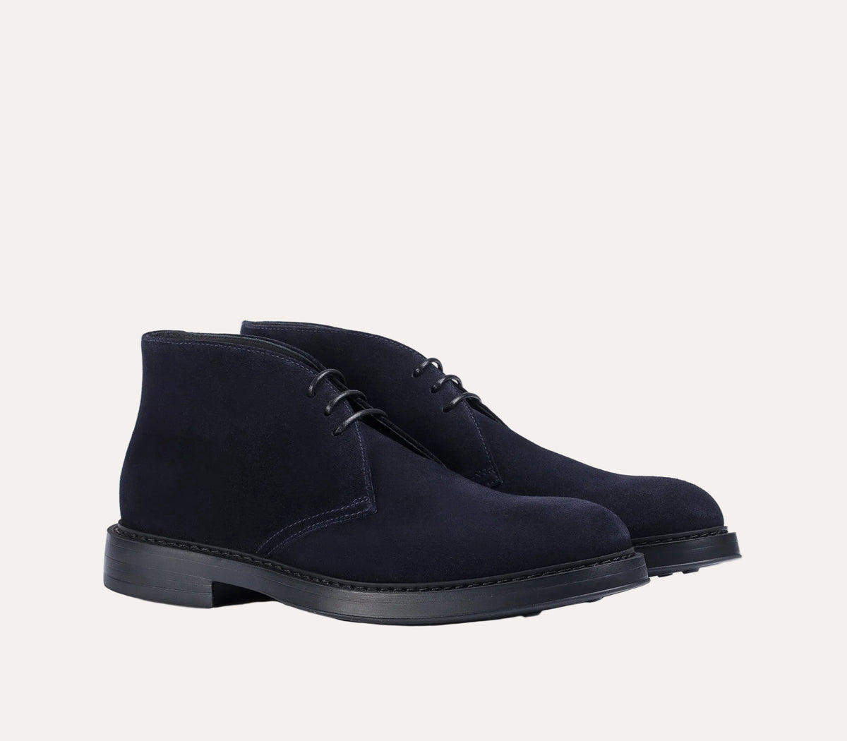 Suede Chukka Boots Navy