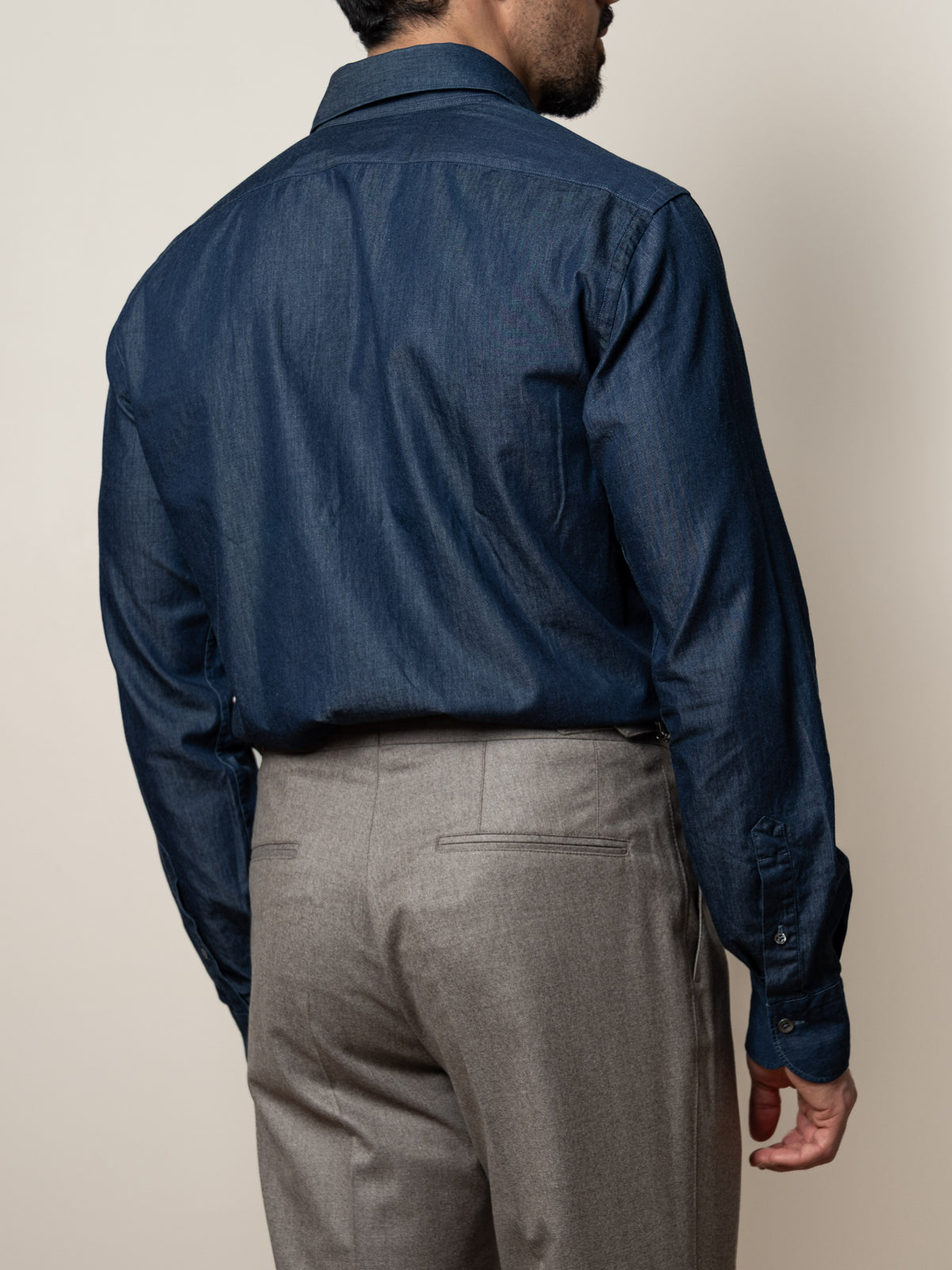Denim Shirt Dark Blue