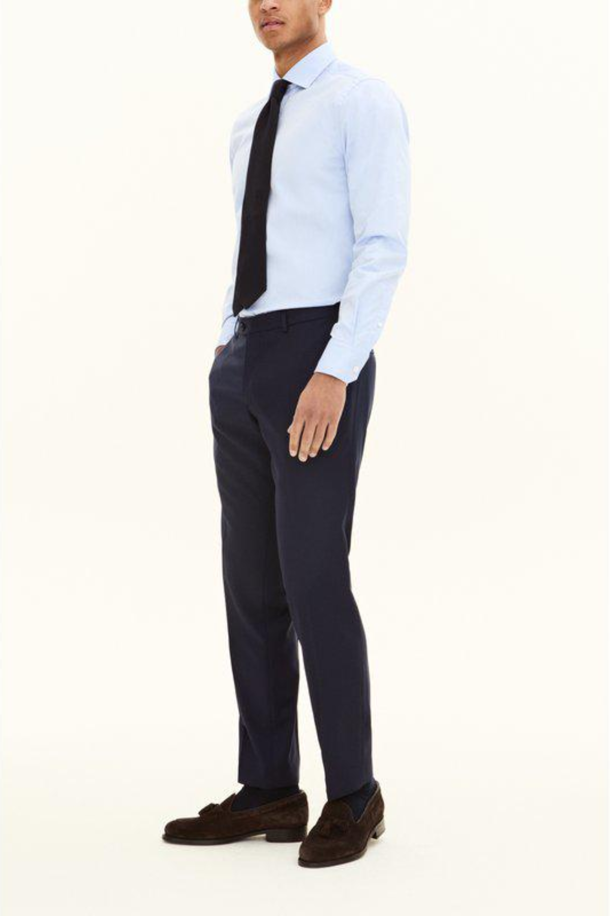 Diego Regular Fit Trousers Dew Blue