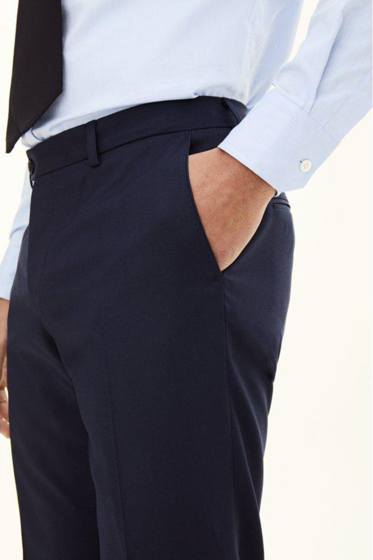 Diego Regular Fit Trousers Dew Blue