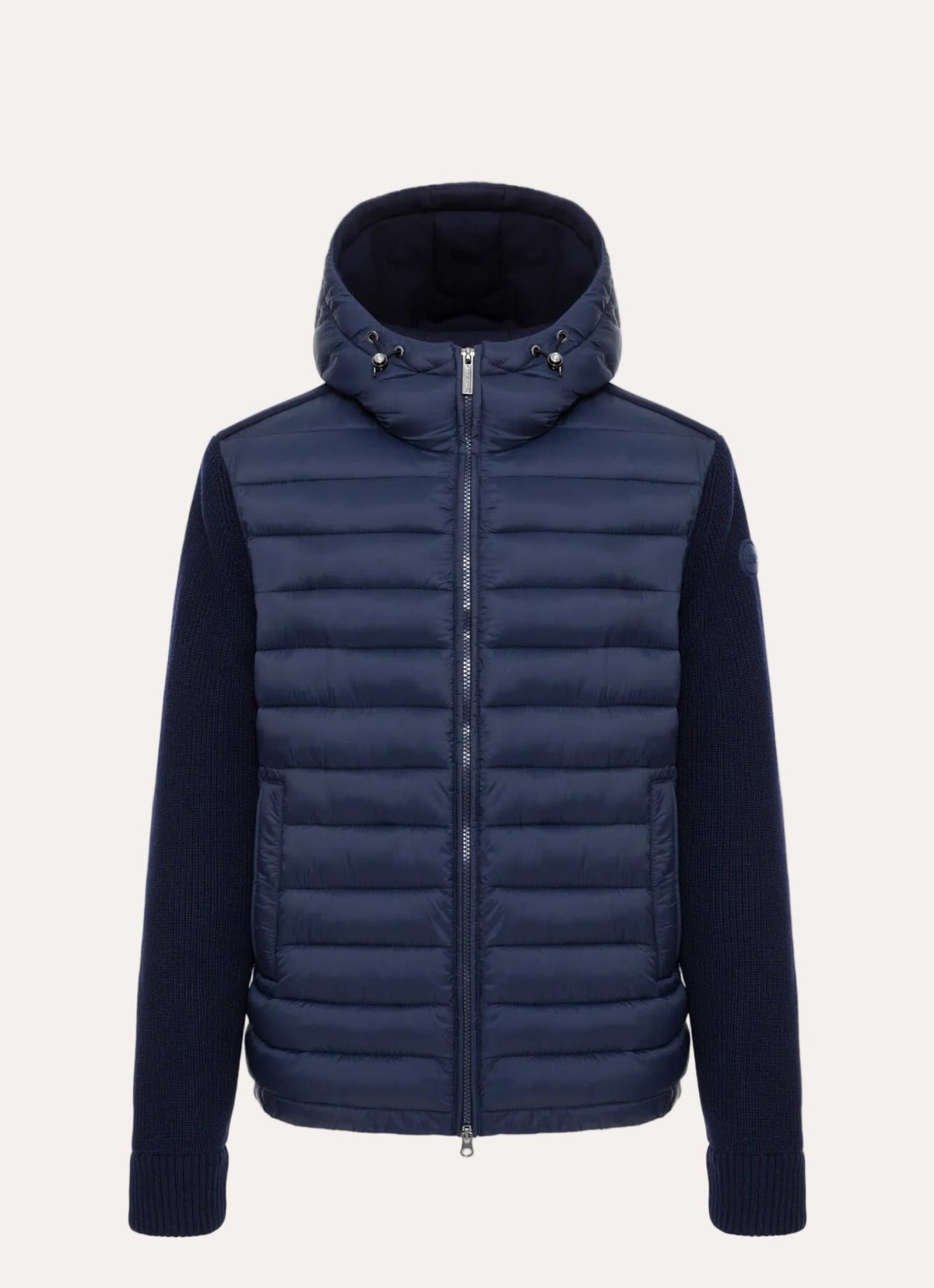 Colmar Hybrid Hooded Jacket Navy Blue - packshot