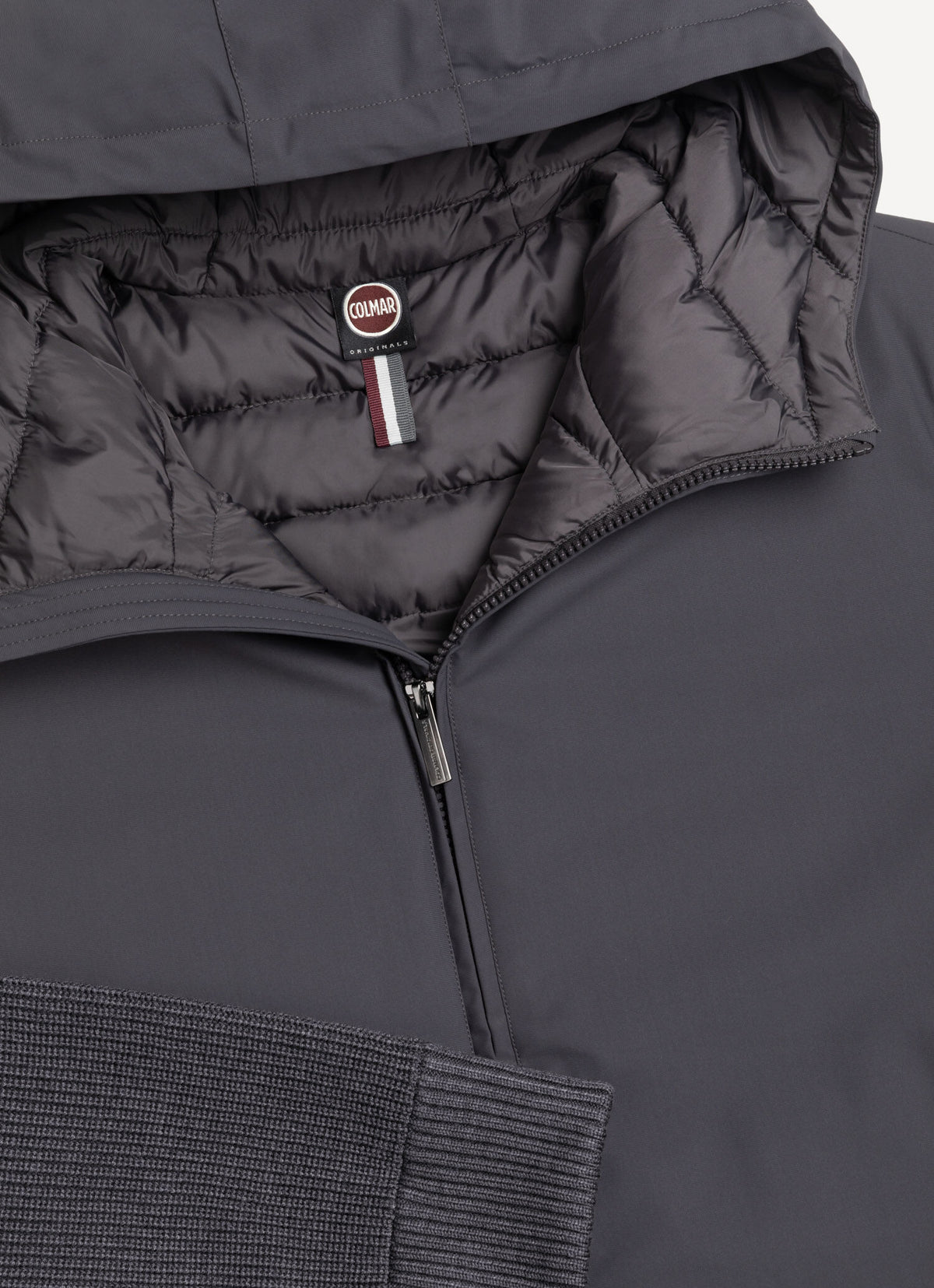 Hybrid Jacket Street Grey - detalj