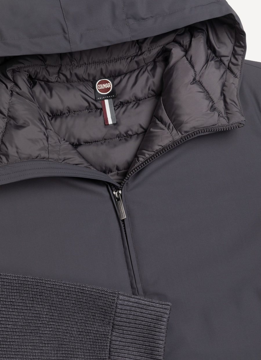 Hybrid Jacket Street Grey - detalj