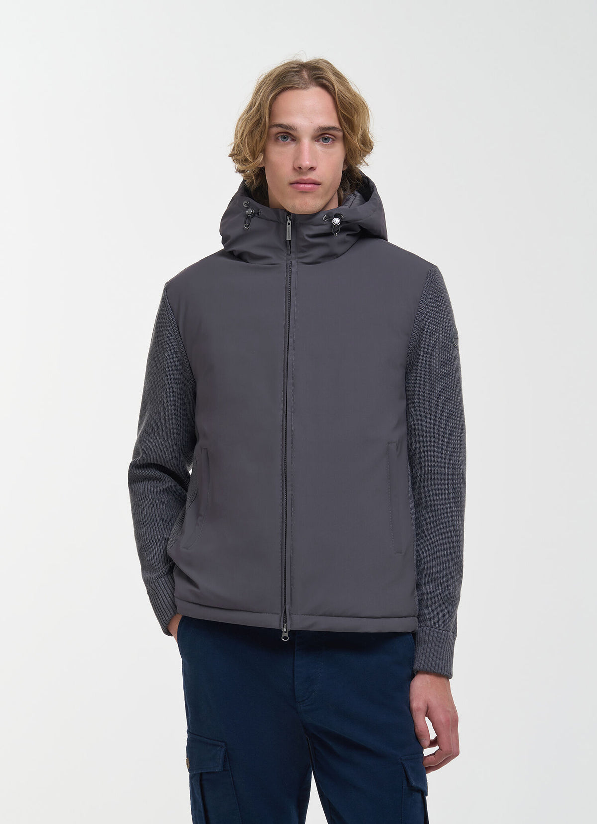 Hybrid Jacket Street Grey - modellbilde