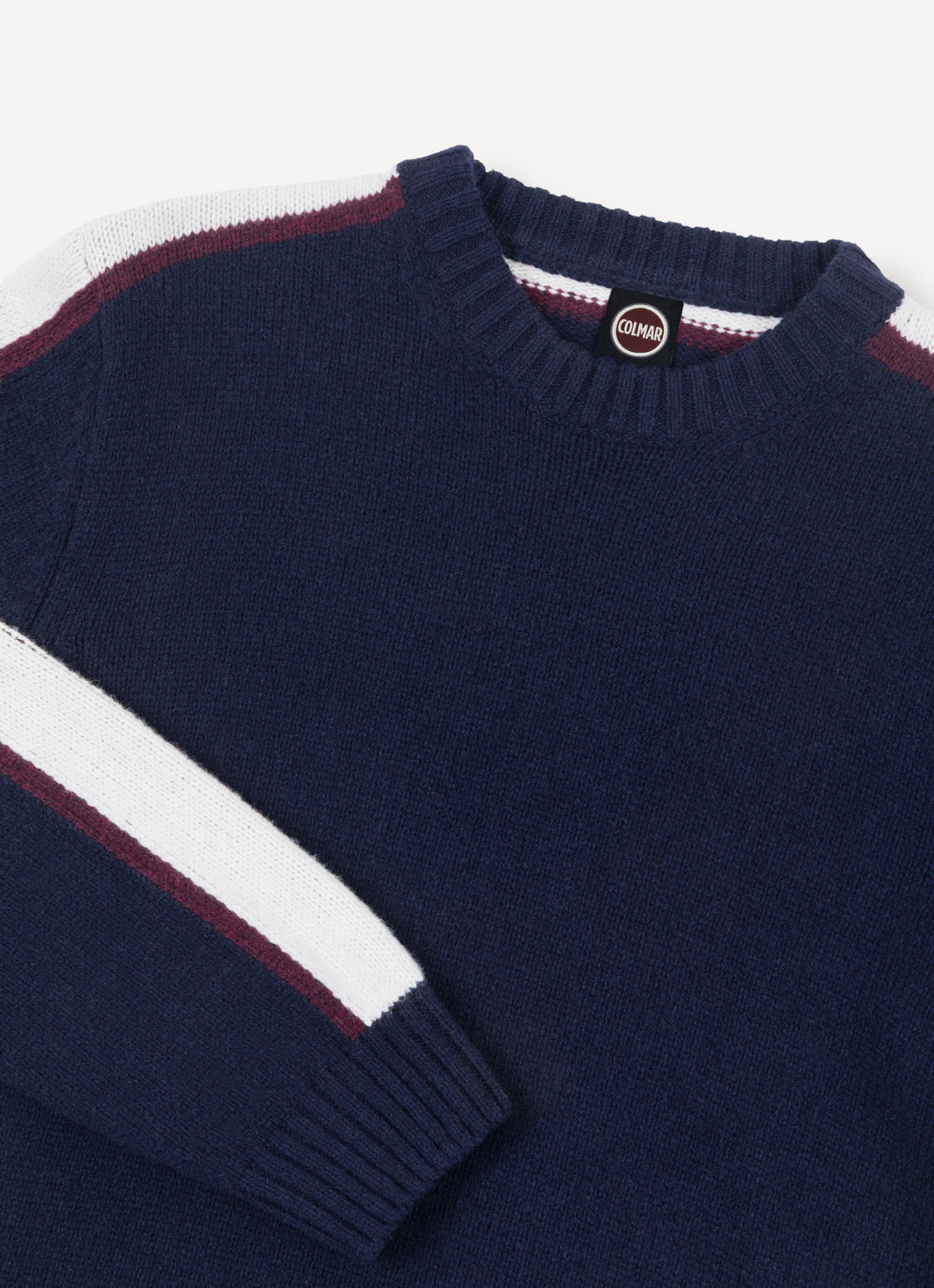 Colmar Heritage Crew Neck Pullover Navy Blue - detaljbilde