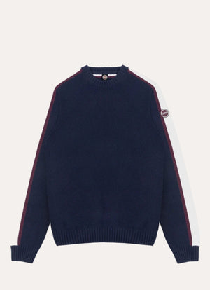 Heritage Crew Neck Pullover Navy Blue
