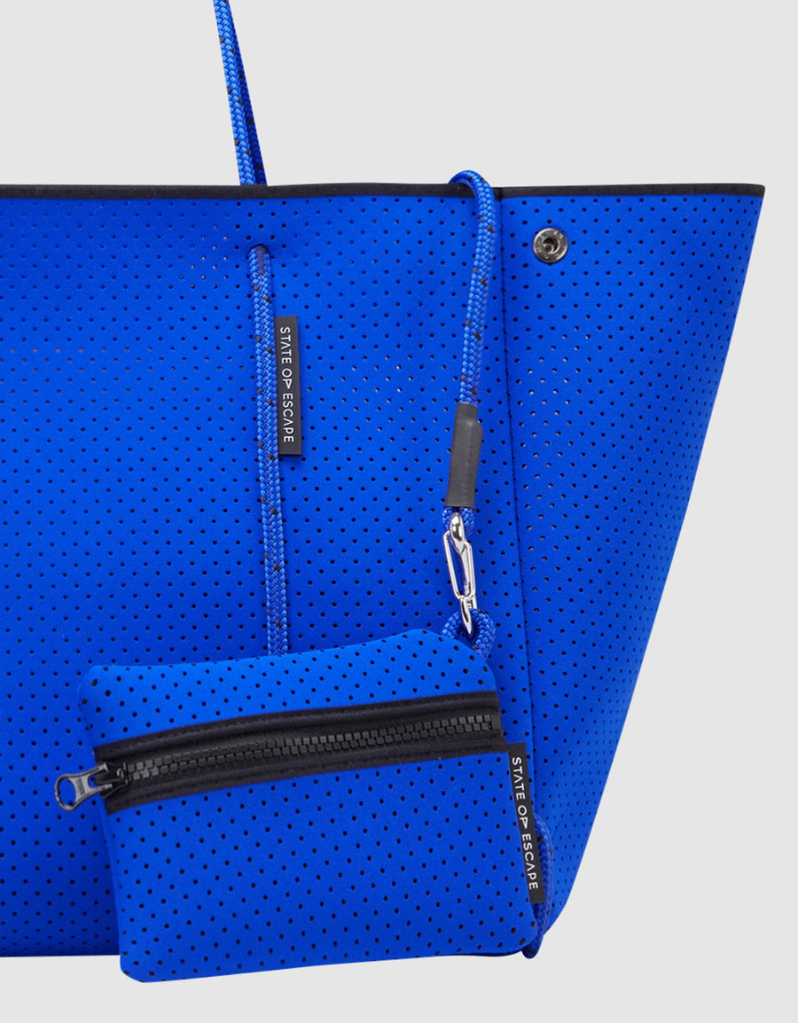 Escape Tote- Electric Blue