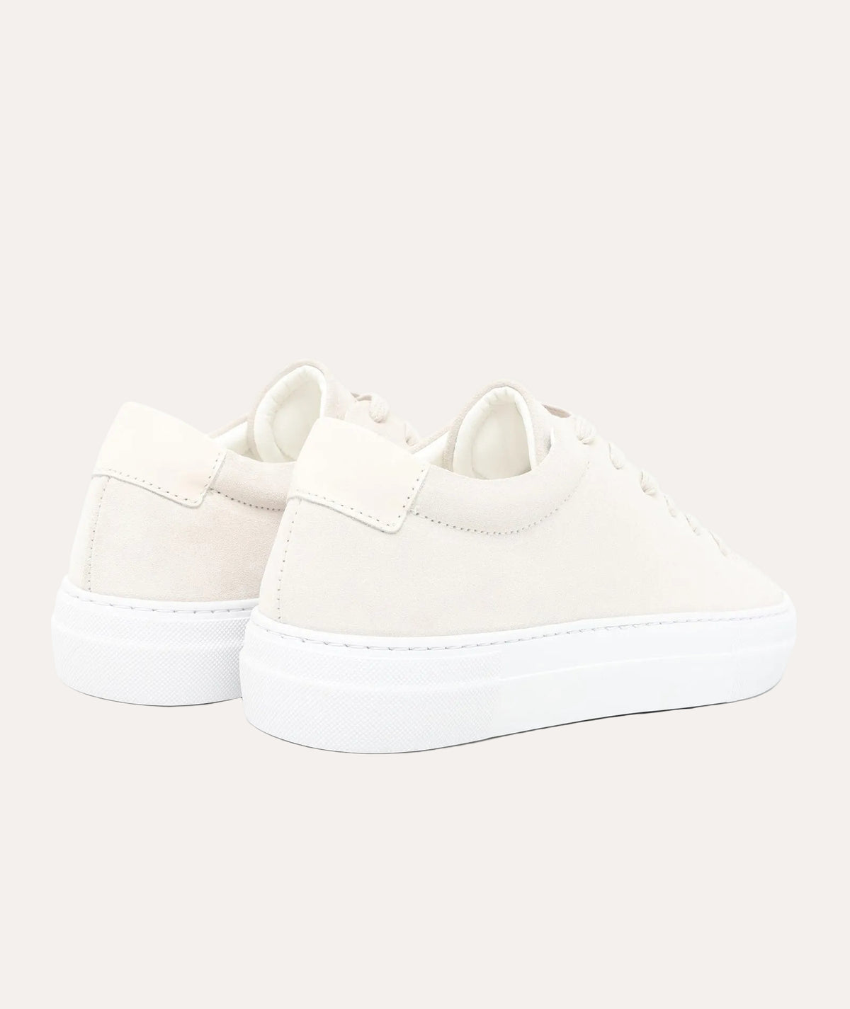 Ella - Off White Suede