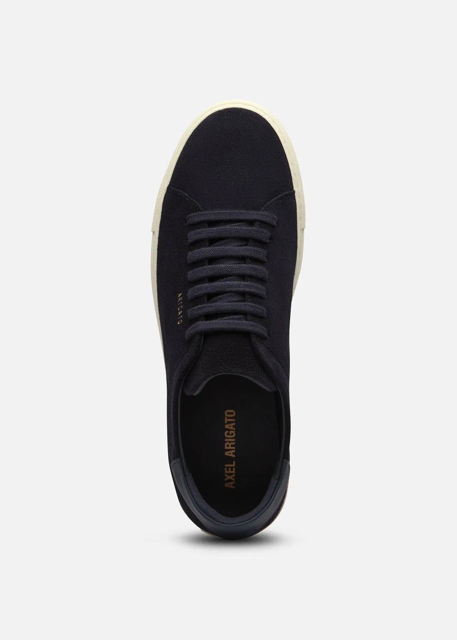 Clean 90 Suede Dk Blue/Off-White – detalj
