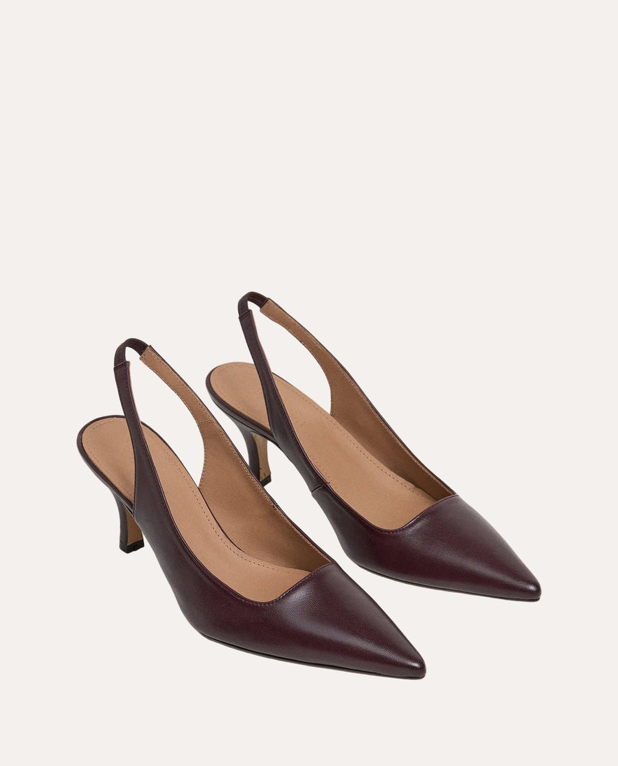 Franchesca Leather Burgundy - par