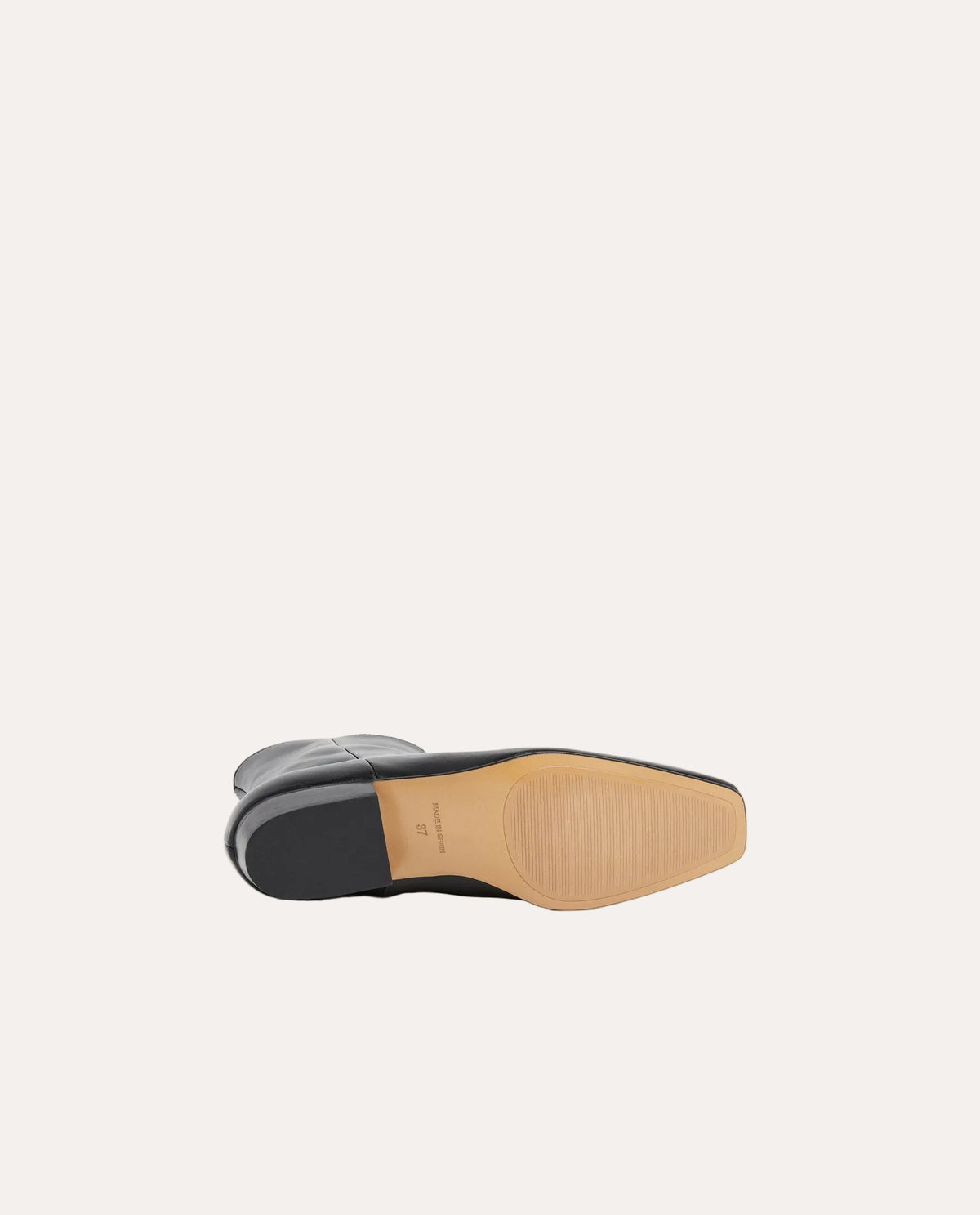 Rami Leather Black - detalj såle