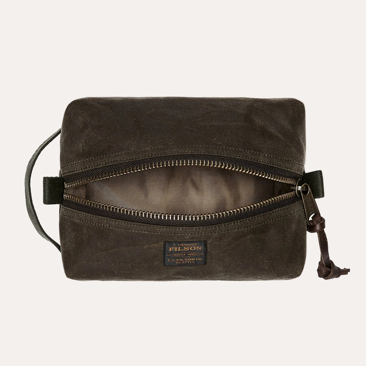 Tin Cloth Travel Kit Oil Finish Otter Green