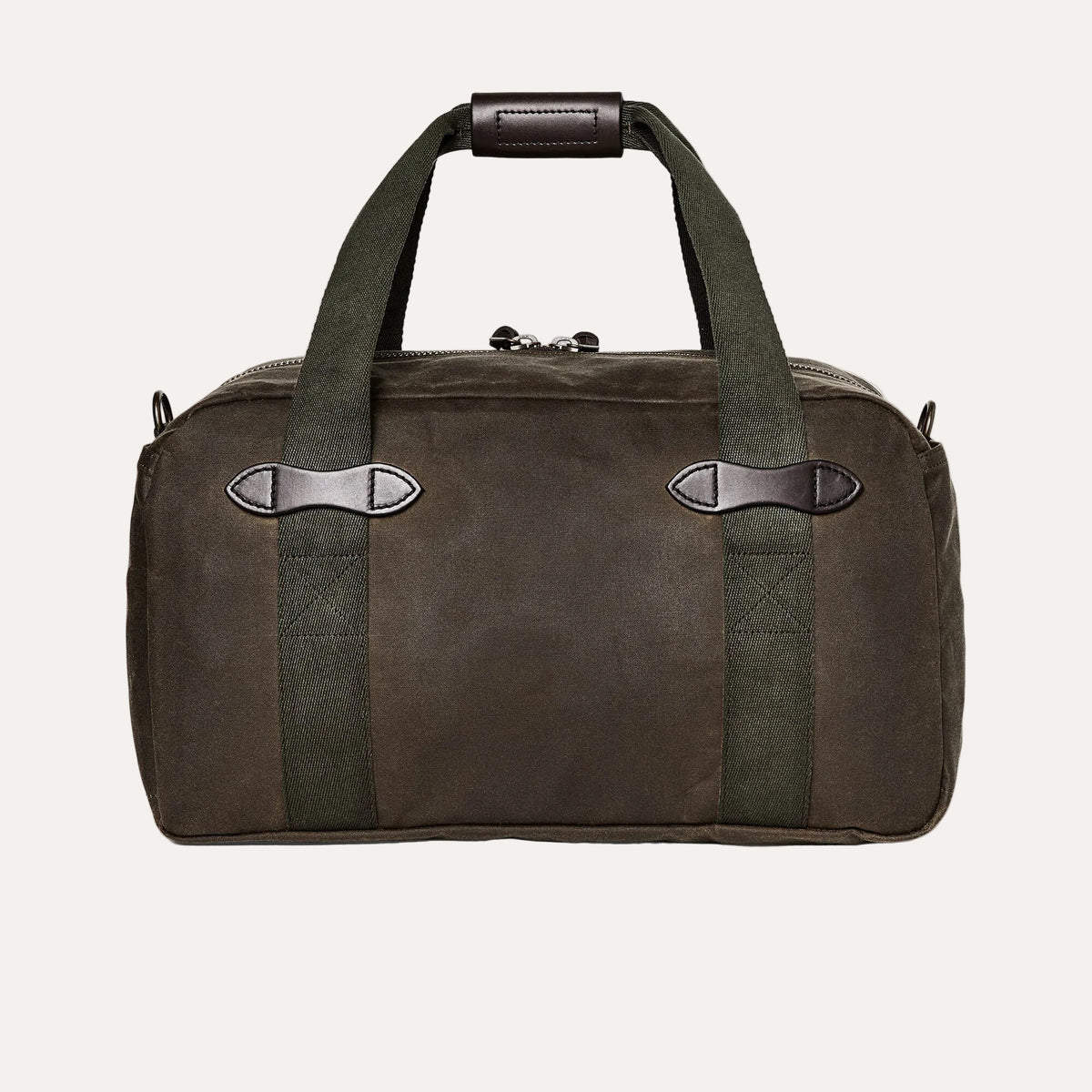 Tin Cloth Small Duffle Oil Finish Otter Green