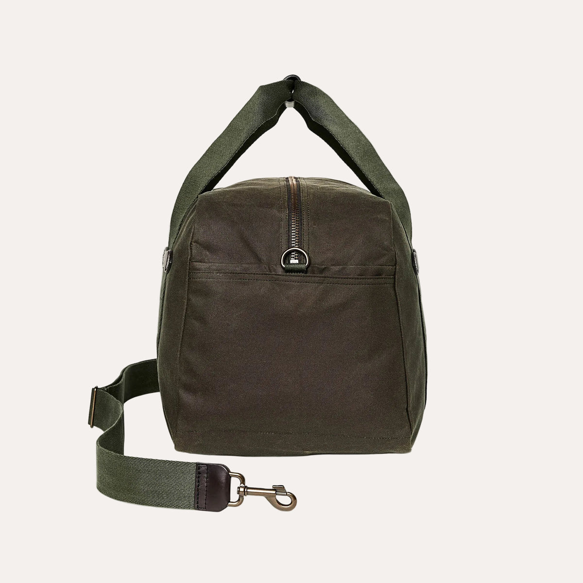 Tin Cloth Medium Duffle Oil Finish Otter Green