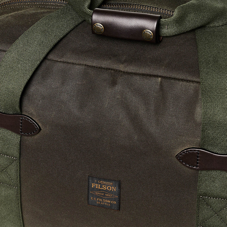 Tin Cloth Medium Duffle Oil Finish Otter Green