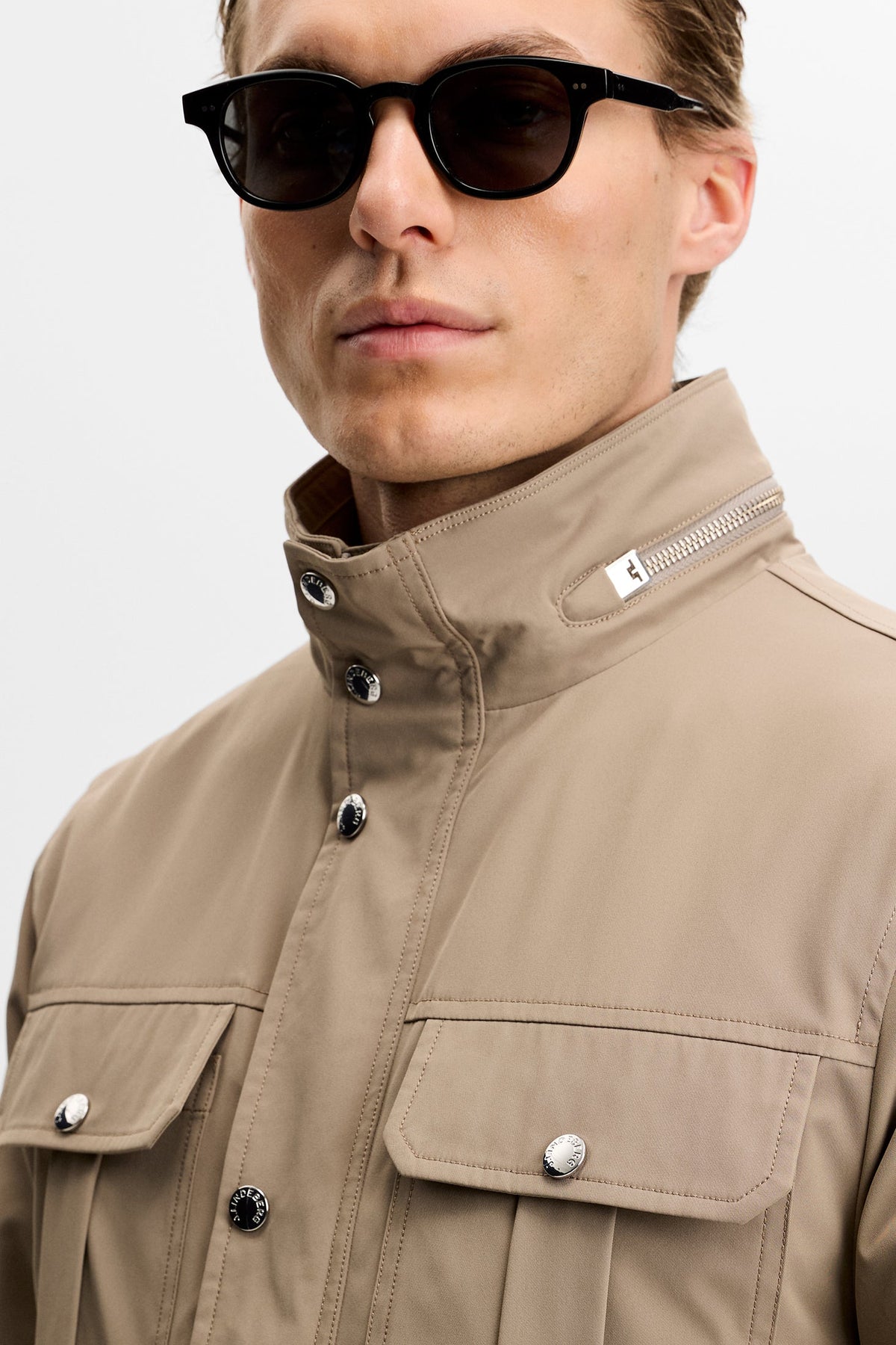 Bailey Recy Poly Jacket Brindle