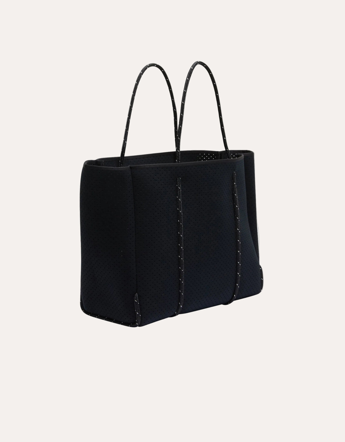 Flying Solo Tote- Highlight Fleck Black