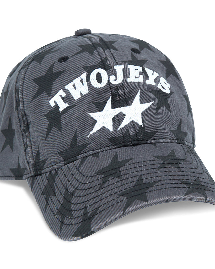 All-Over Black Dad Cap