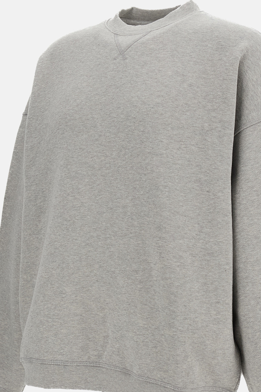 Journey Oversize Crewneck Sweatshirt Grey - detail
