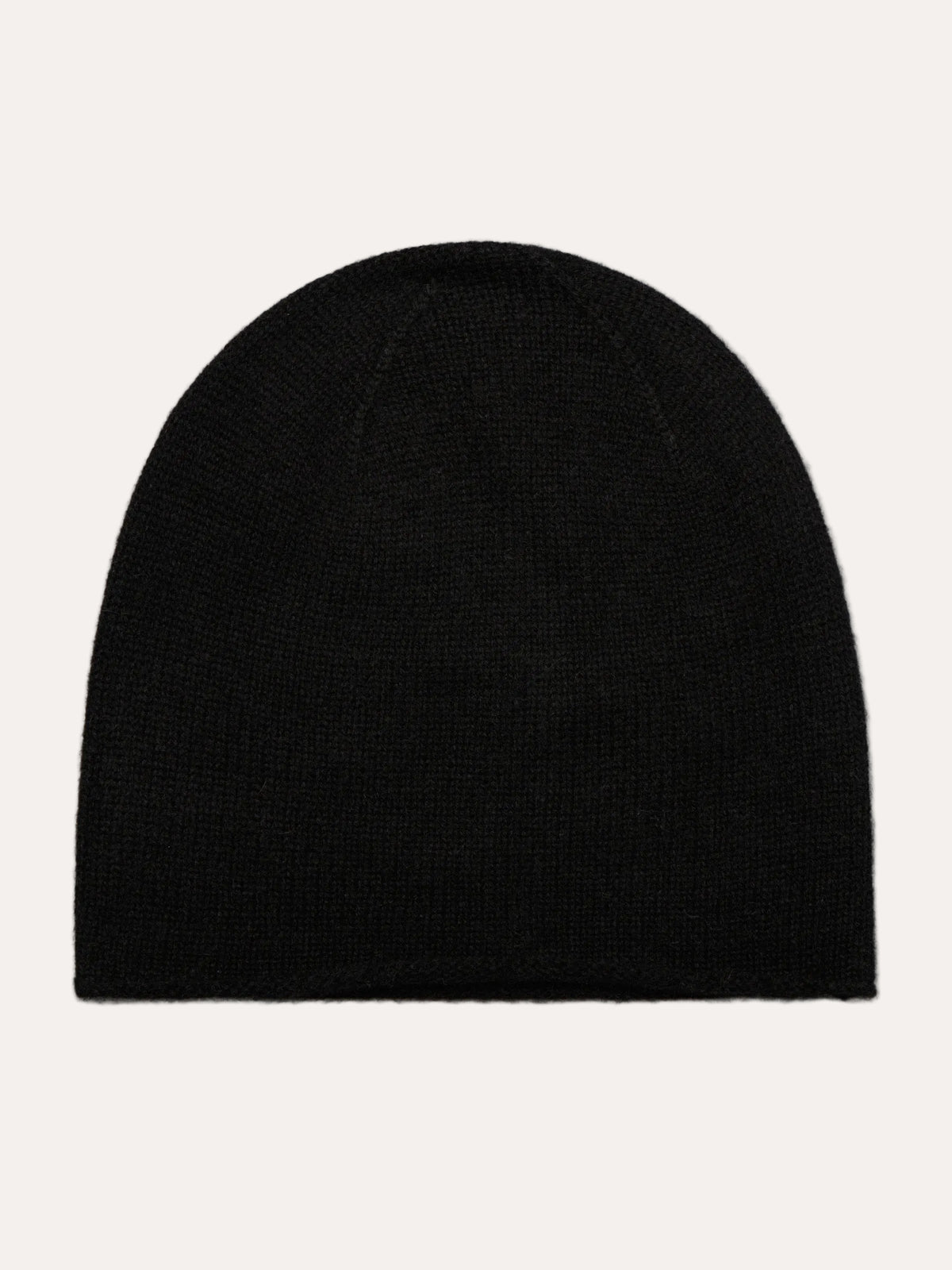 Classic Cashmere Beanie Jet Black - packshot
