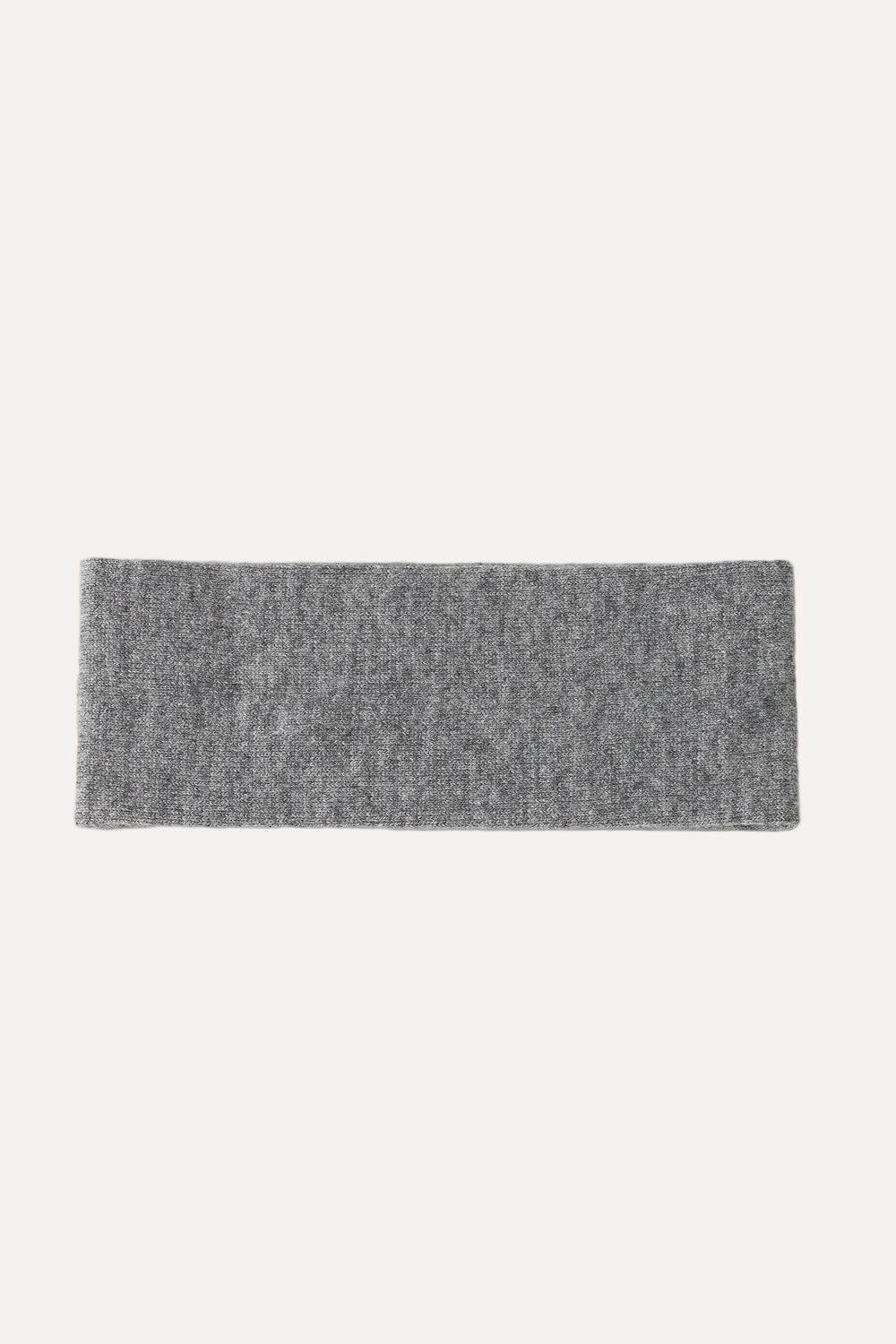 Cashmere Headband Gray Melange - packshot