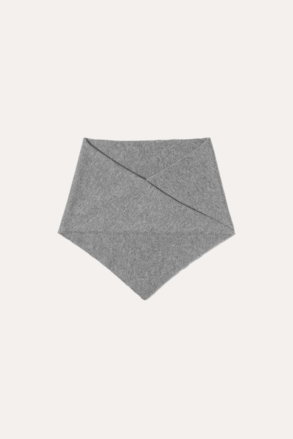 Memoir Cashmere Mini Scarf Gray Melange - packshot